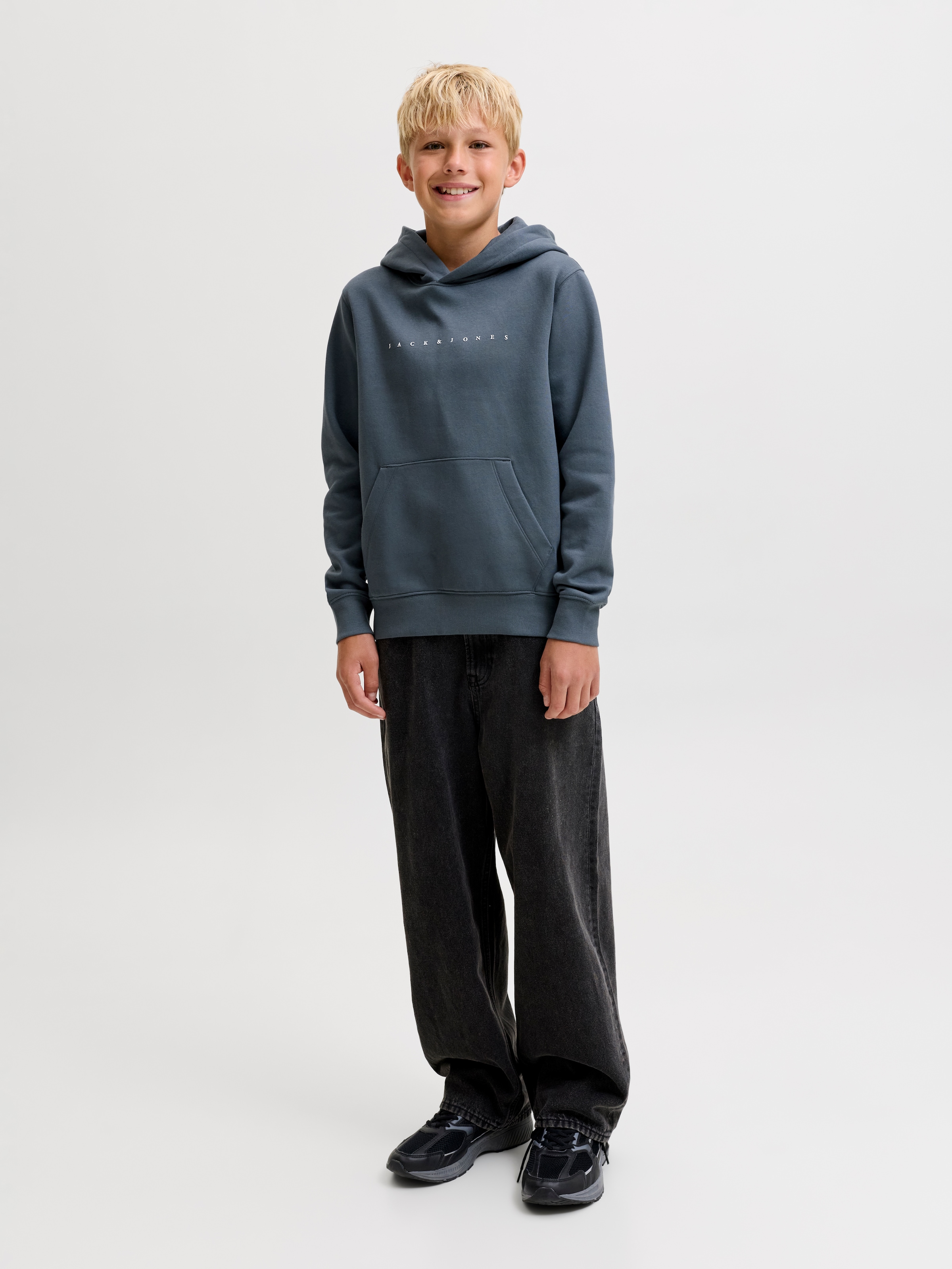 Jack & Jones Junior Kapuzensweatshirt »JJESTAR JJ SWEAT HOOD NOOS JNR«, Baumwollmischung, relaxed fit
