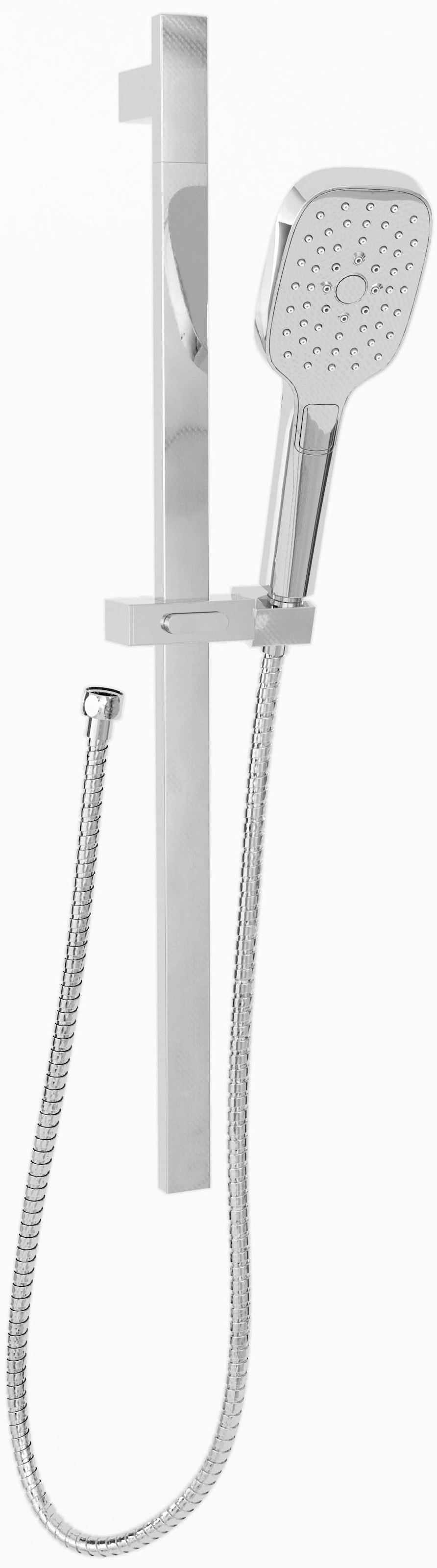 Marwell Duschbrause »QUATTRO II« Set,  mit Duschstange mit stufenlos verstellbarem Stangengleiter