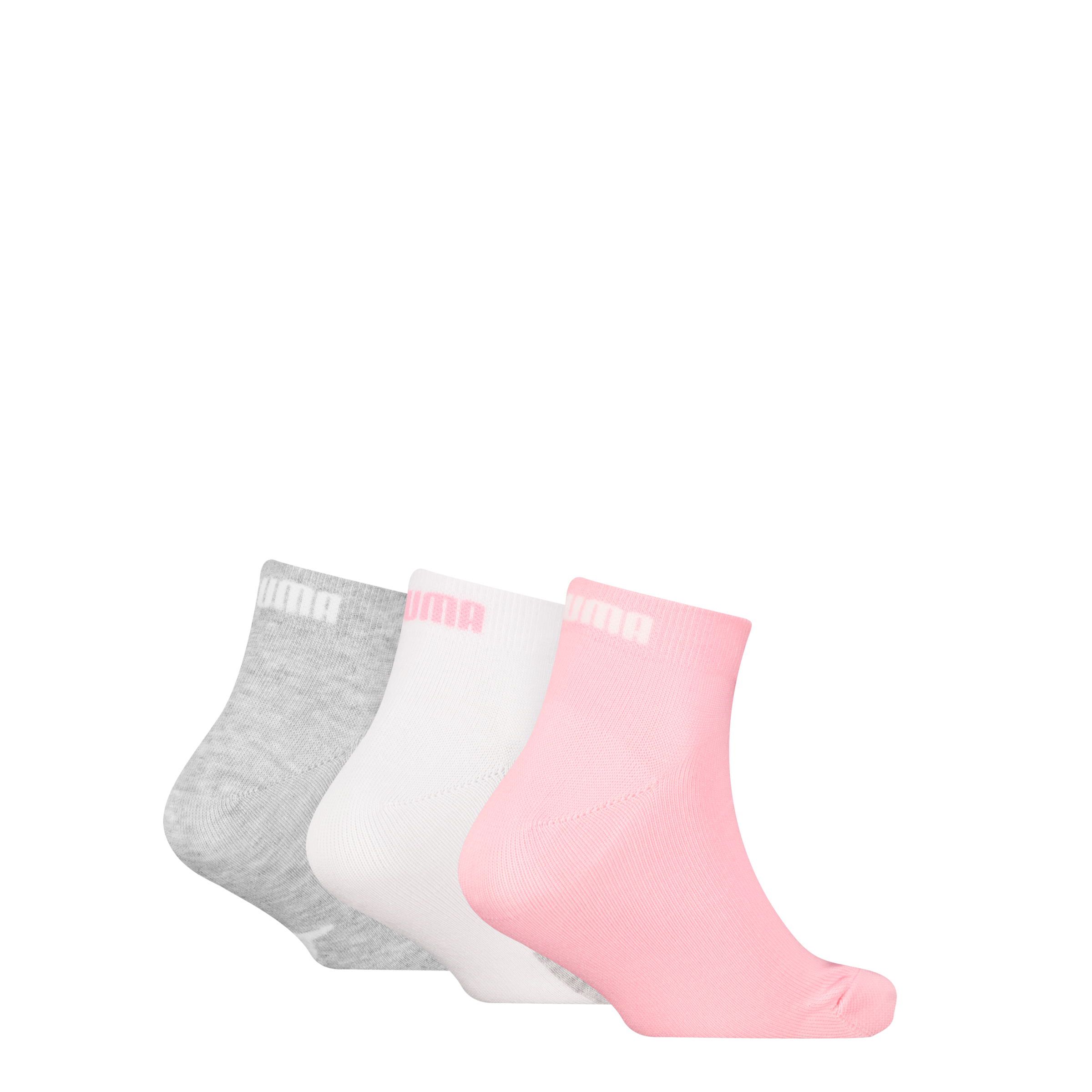 PUMA Kurzsocken »PUMA KIDS BWT QUARTER 3P« 3er-Pack,  mit verstärkter Zehenkonstruktion