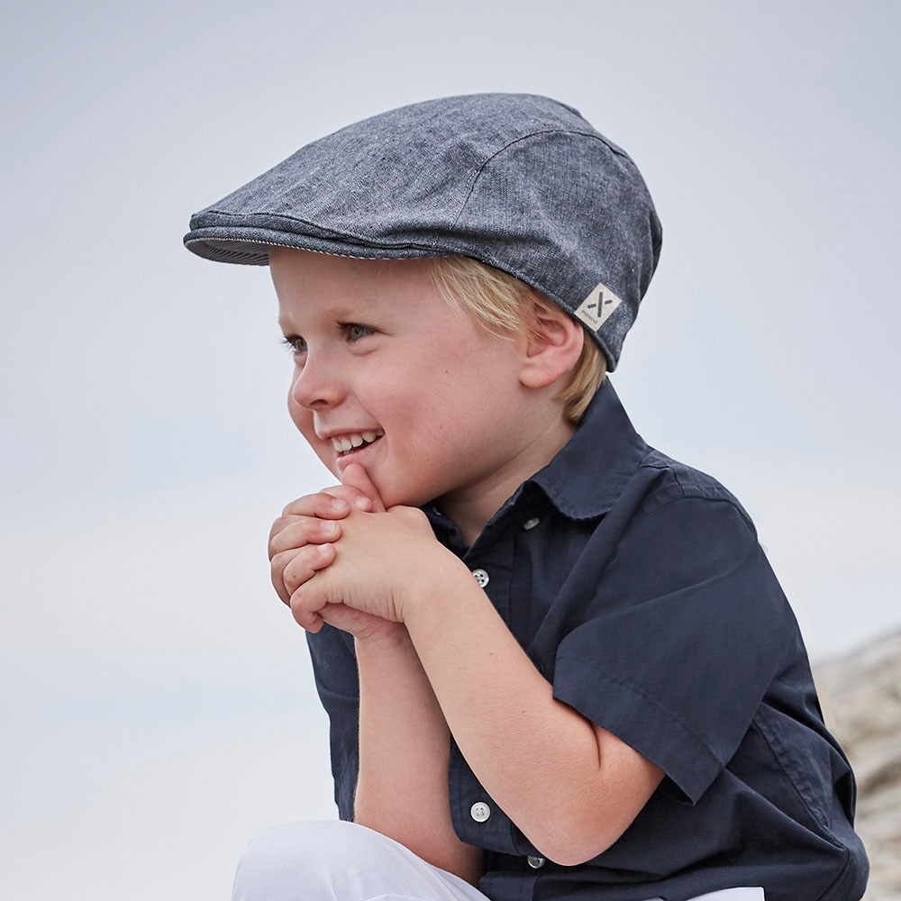 MAXIMO Schiebermütze, Flatcap für Kids Jungen