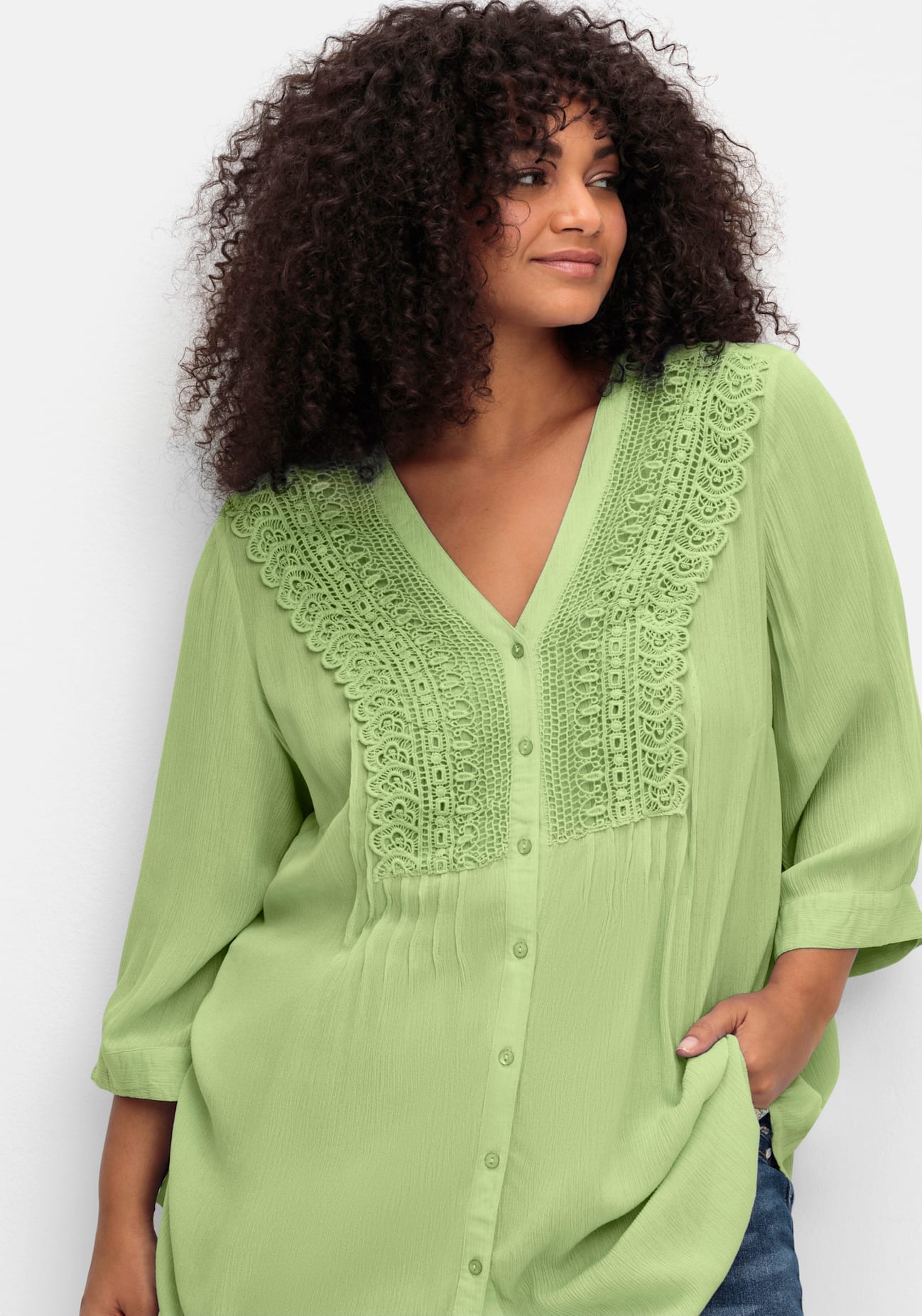 sheego by Joe Browns Crepebluse