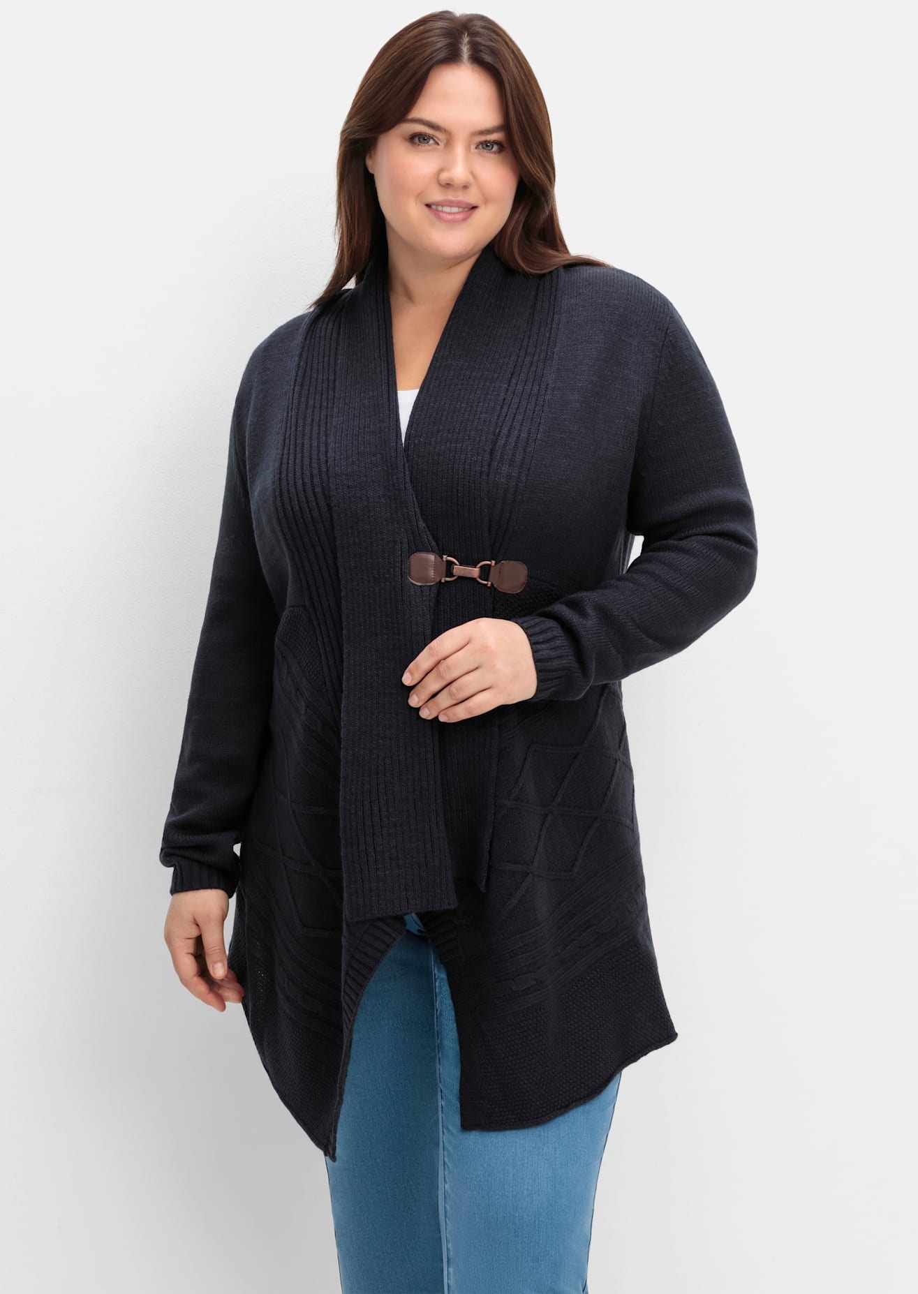 sheego by Joe Browns Longstrickjacke