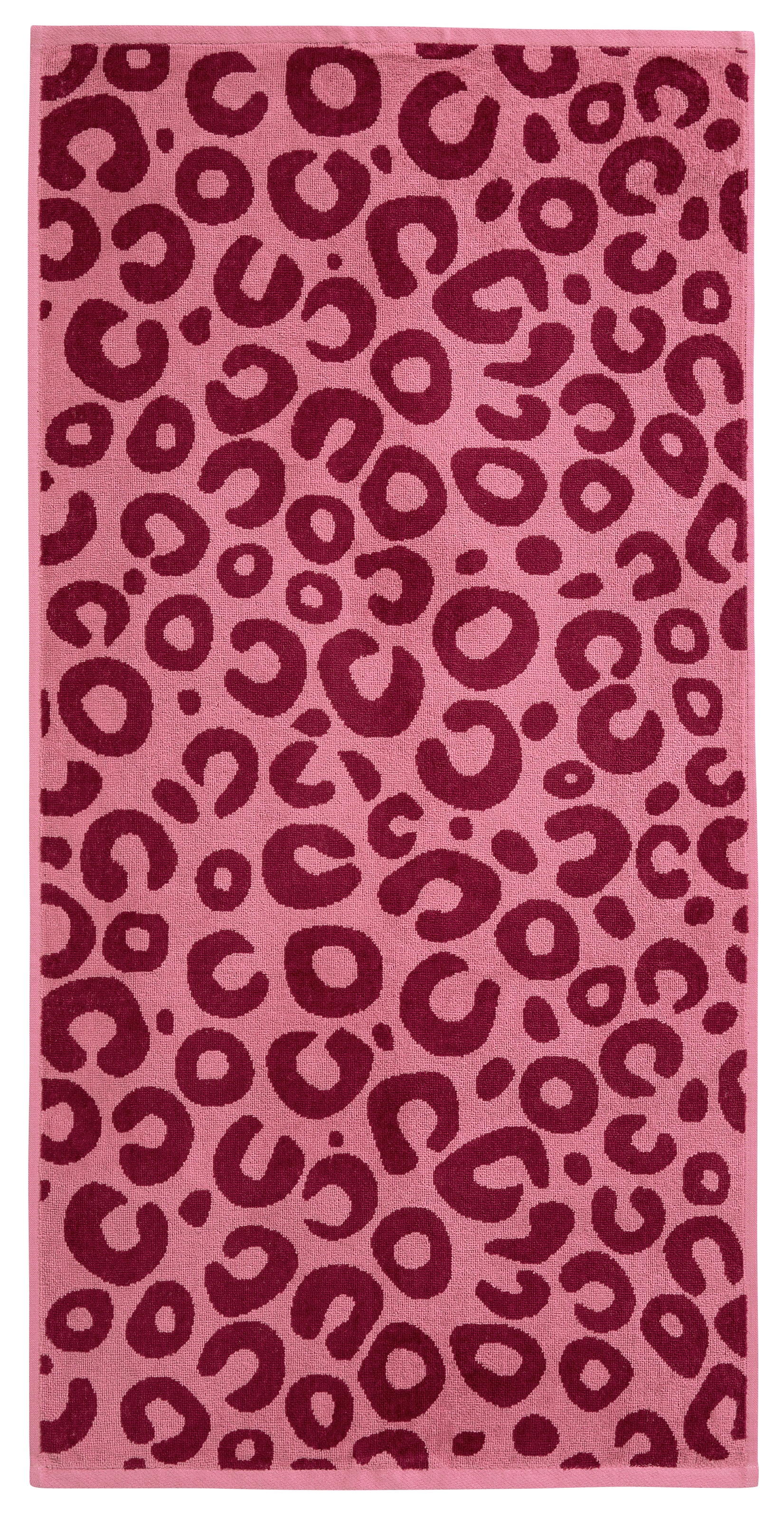 OTTO home Handtuch Set »Anna Leopardmuster, 4-tlg Handtuch-Set, 50x100cm, 100% Baumwolle« Handtücher, weich, saugstark, modern, Leo, Animal Print