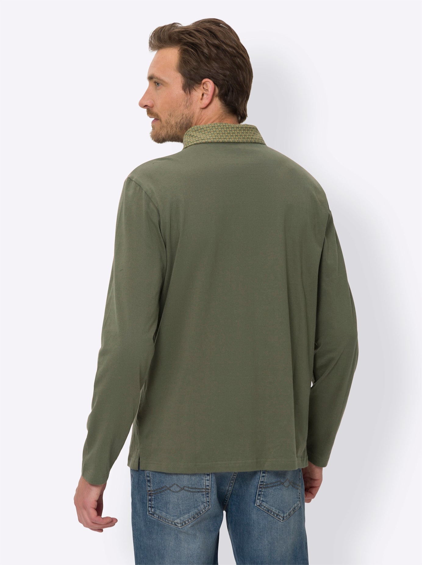 Classic Poloshirt »Langarm-Poloshirt«, (1 tlg.)