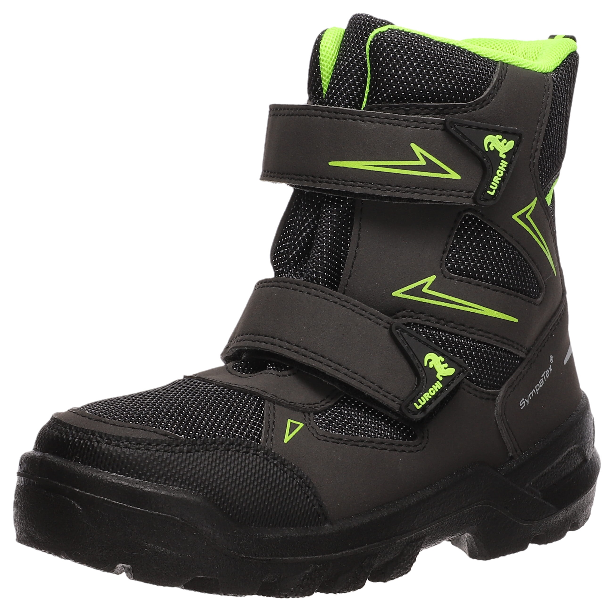 Winterstiefel »KRISPIN-SYMPATEX WMS: weit«, mit coolen Ziernähten in neongrün