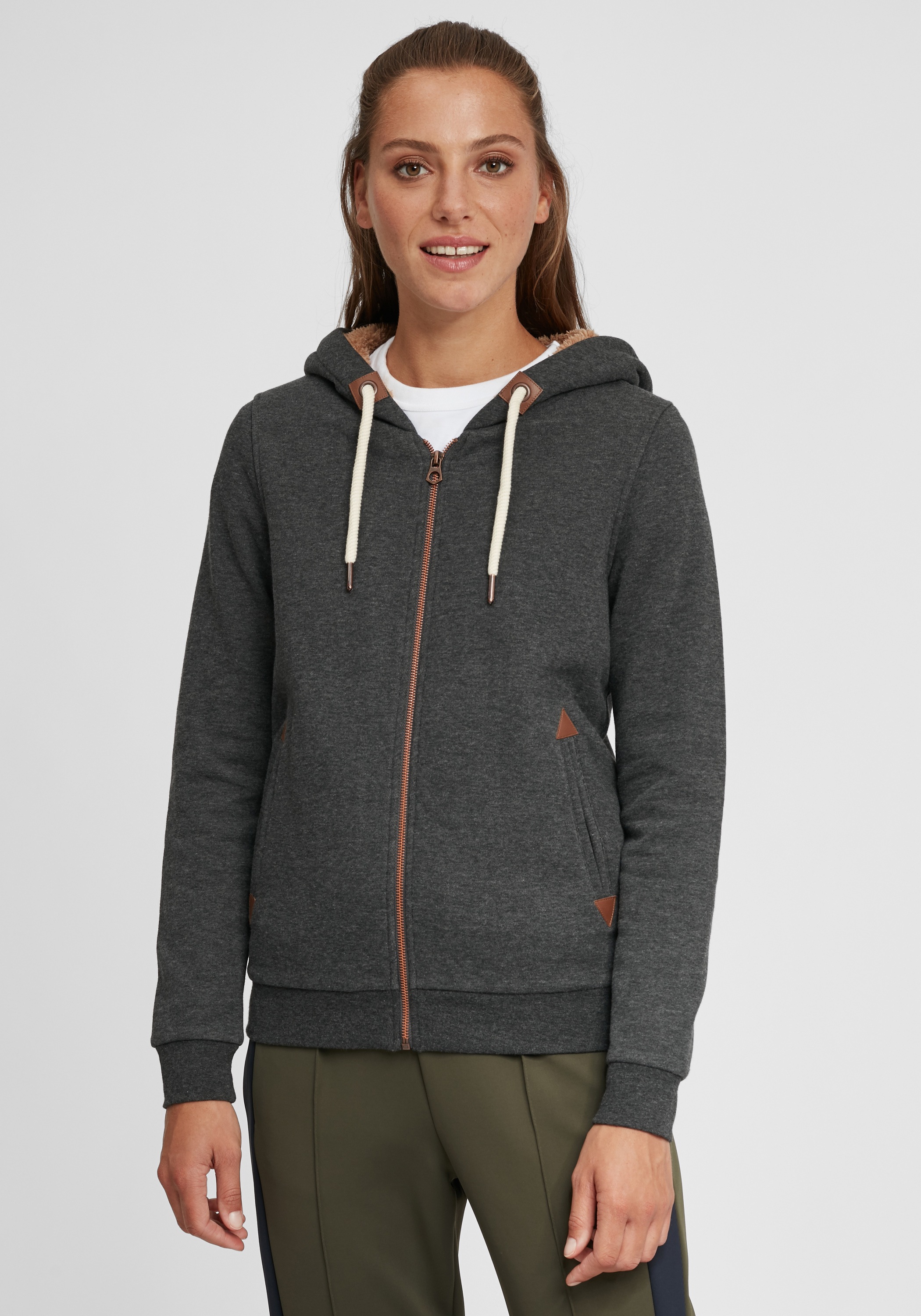 OXMO Sweatjacke »Sweatjacke OXVicky«
