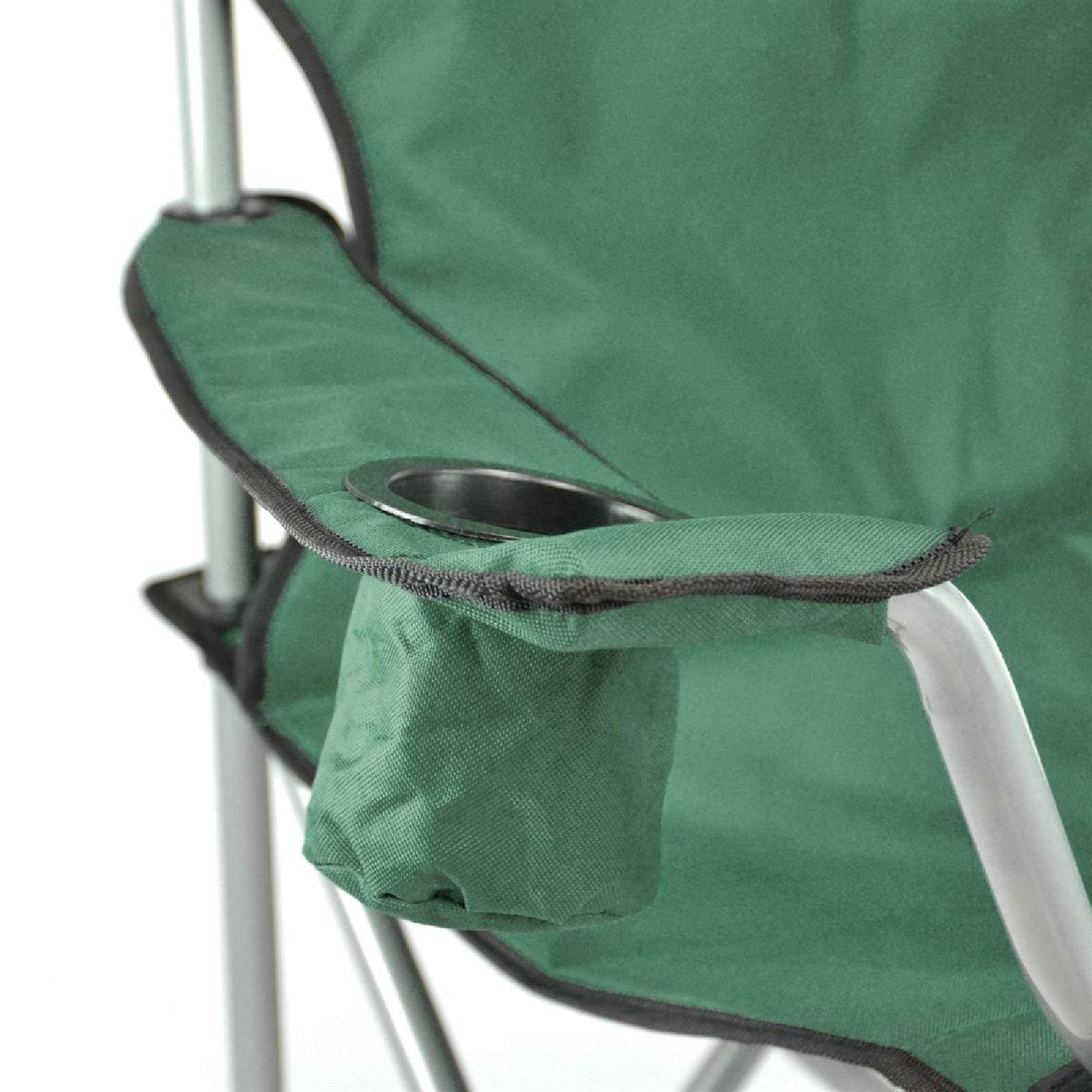VCM Gartenstuhl »XXL Angelstuhl Getränkehalter Campingstuhl klappbar«