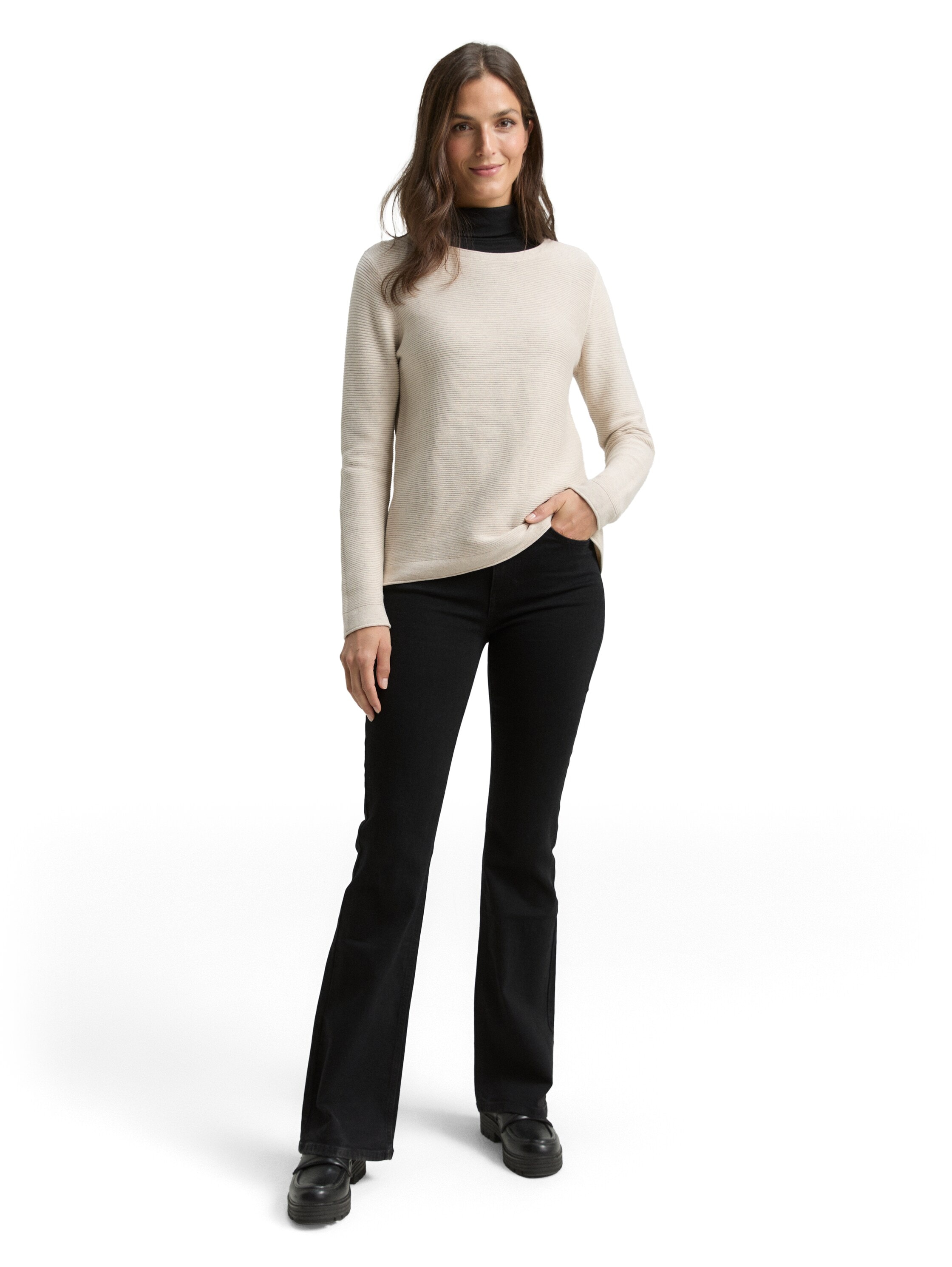 TOM TAILOR Schlagjeans »STELLA«, mit Schlag und Stretch