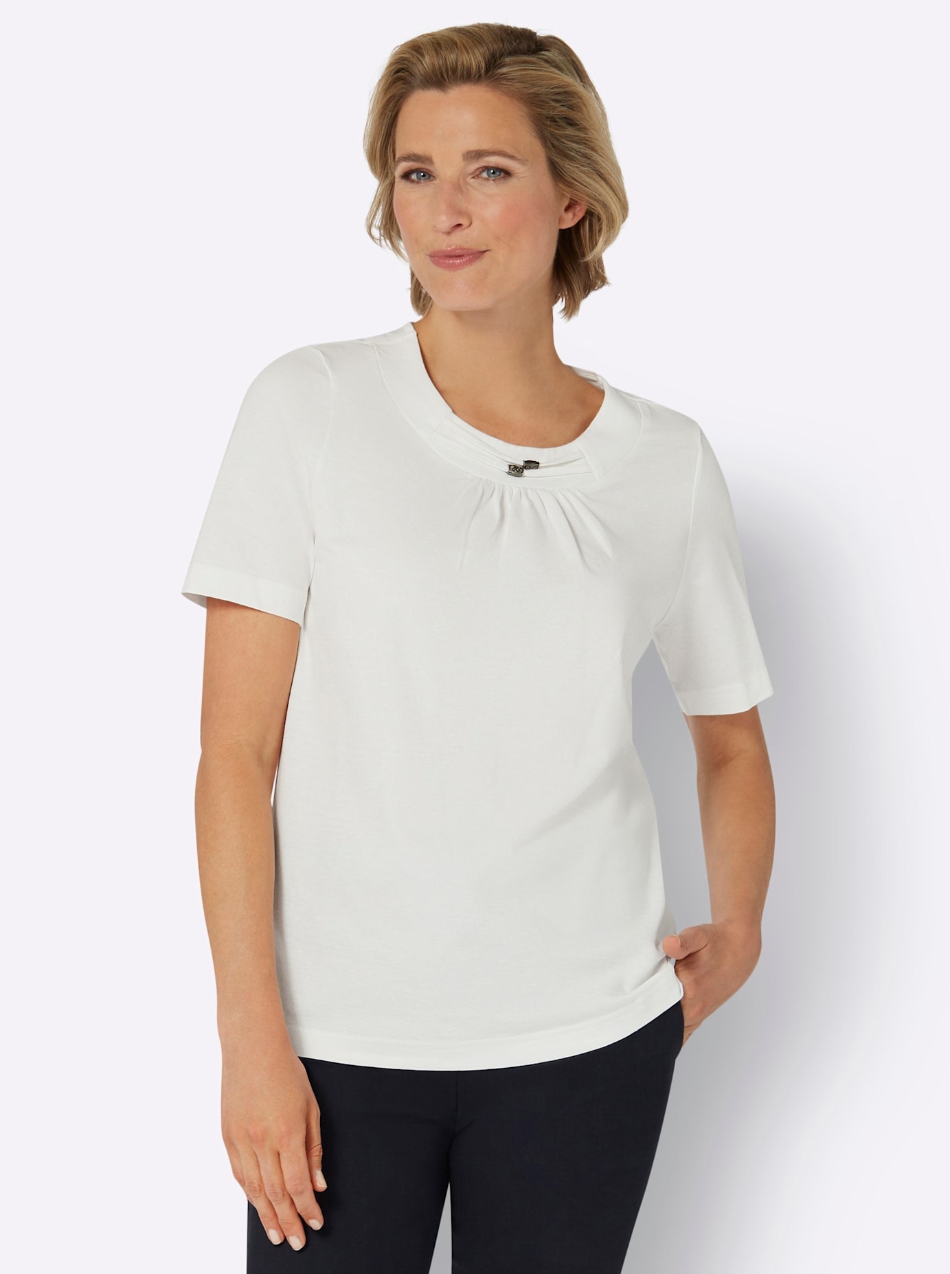 Classic Basics Kurzarmshirt »Kurzarm-Shirt«, (1 tlg.)