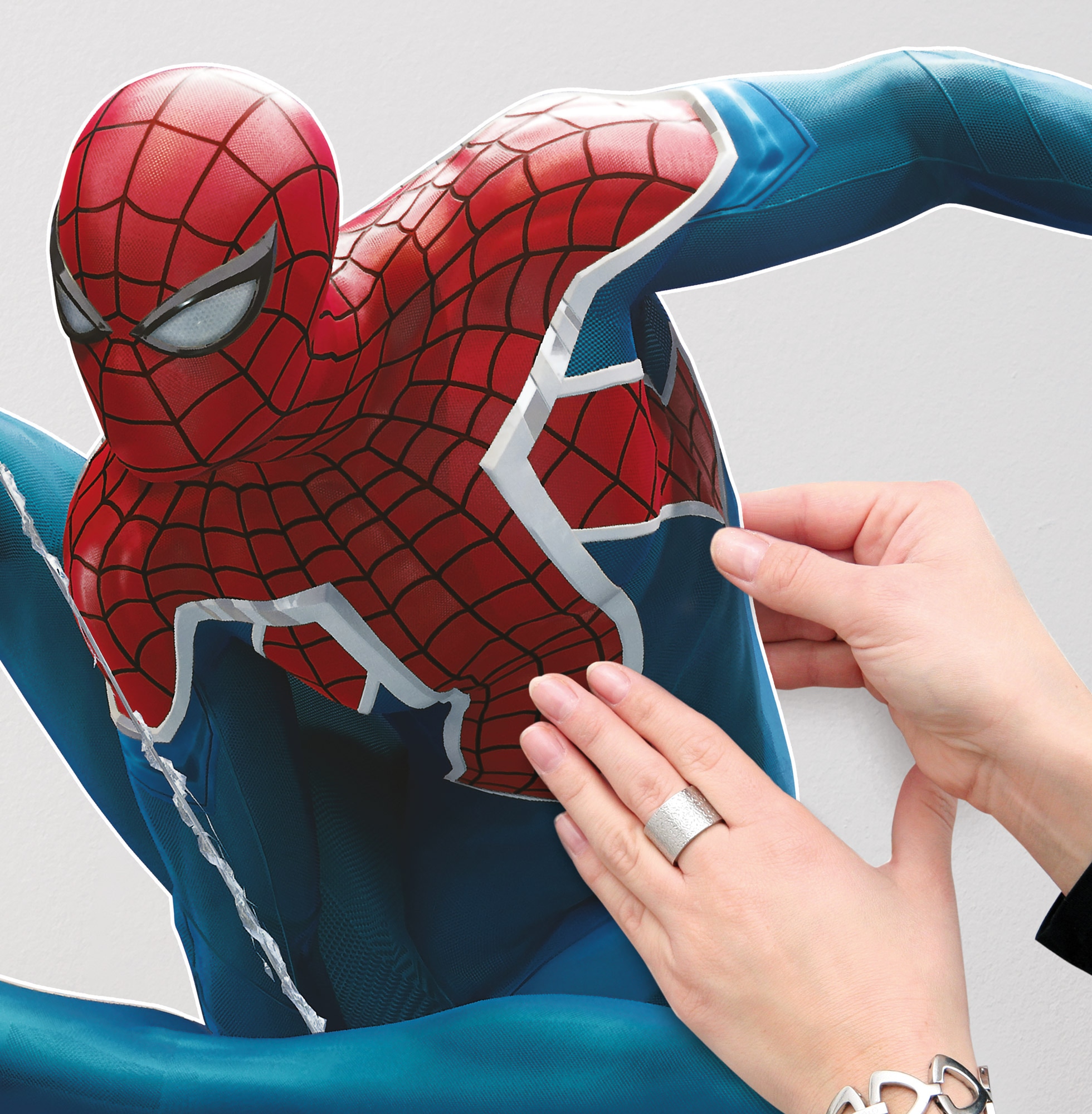 Komar Wandtattoo »Marvel Spider-Man Epic Swinging«, (1 St.), 70 x 100 cm (Breite x Höhe) - Kinderzimmer, Wandsticker