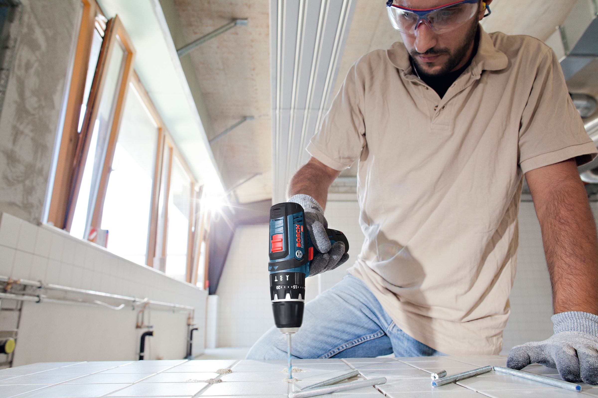 Bosch Professional Akku-Schlagbohrschrauber »GSB 12V-15« Ohne Akku und Ladegerät