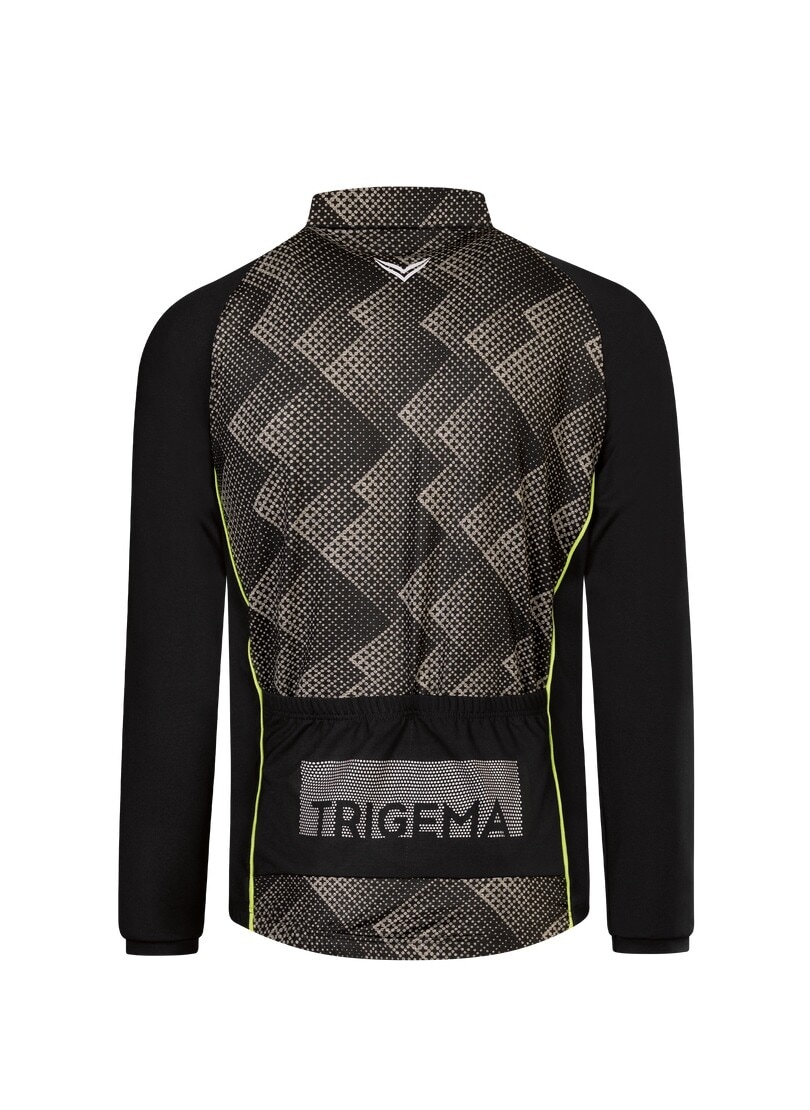 Trigema Trekkingjacke »TRIGEMA Fahrradjacke aus atmungsaktivem Material«, (1 St.)