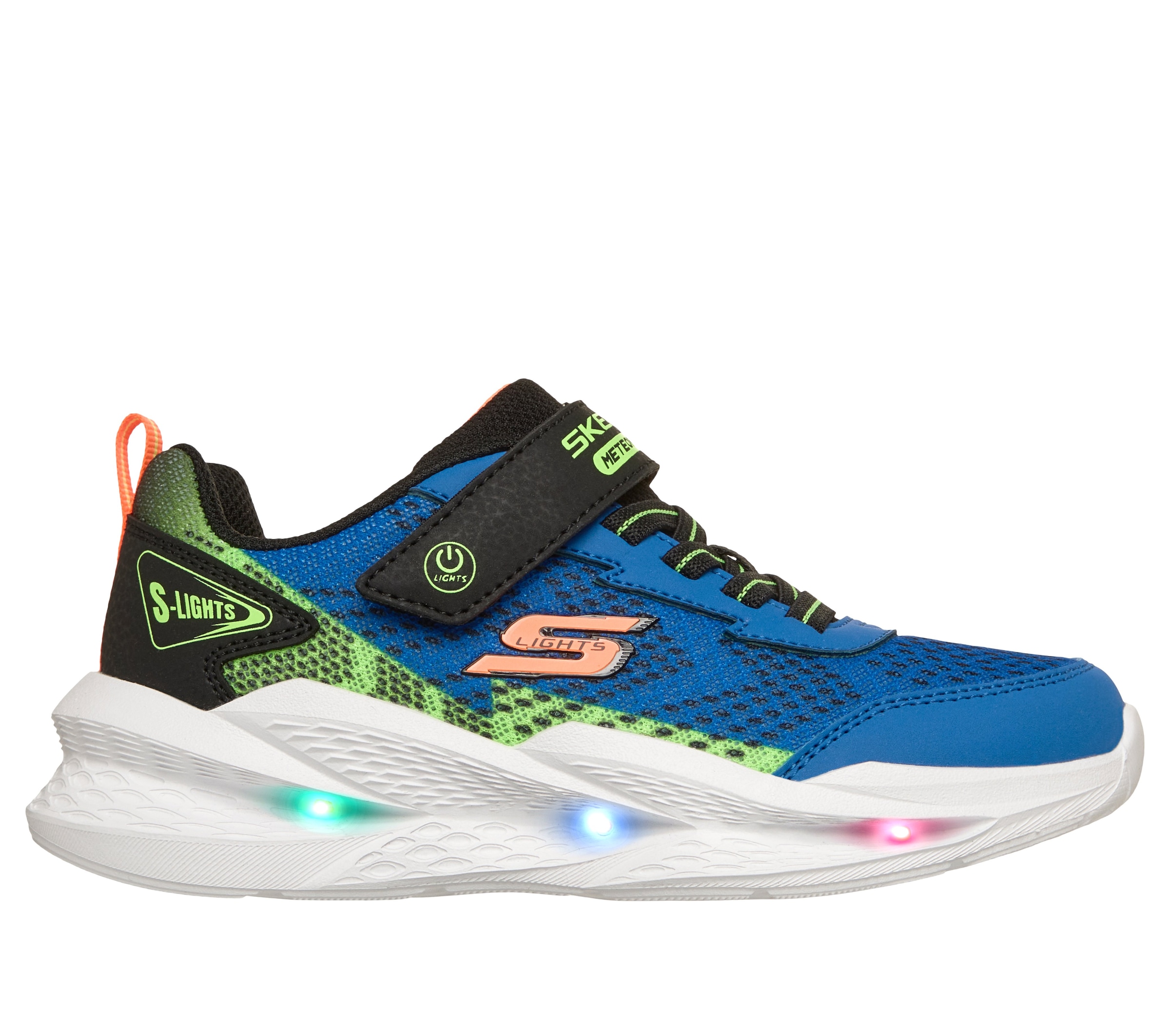 Skechers Sneaker »SKECHERS METEOR-LIGHTS 2.0«  Sportschuh mit Klett, Größenschablone zum Download