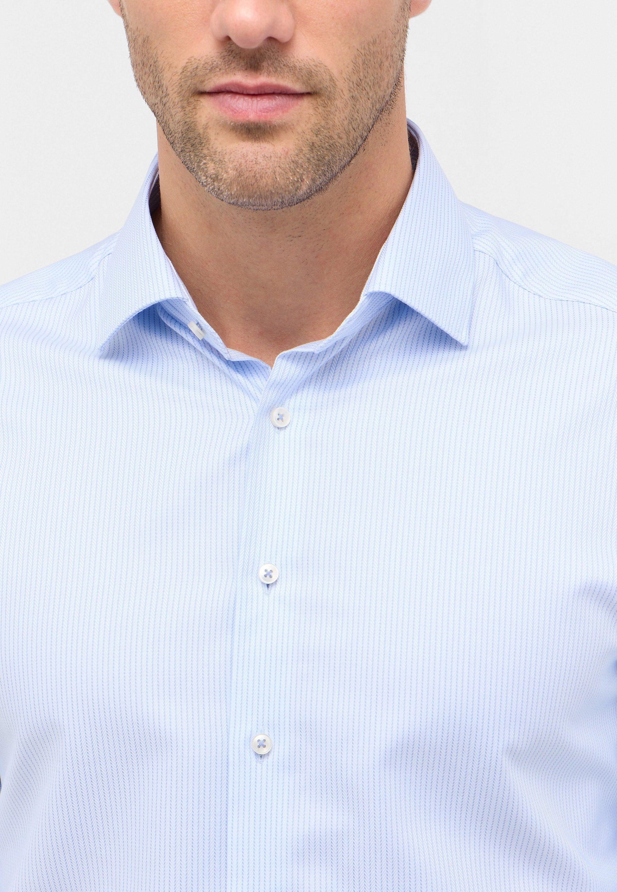 Eterna Langarmhemd »MODERN FIT«, NON IRON (bügelfrei)