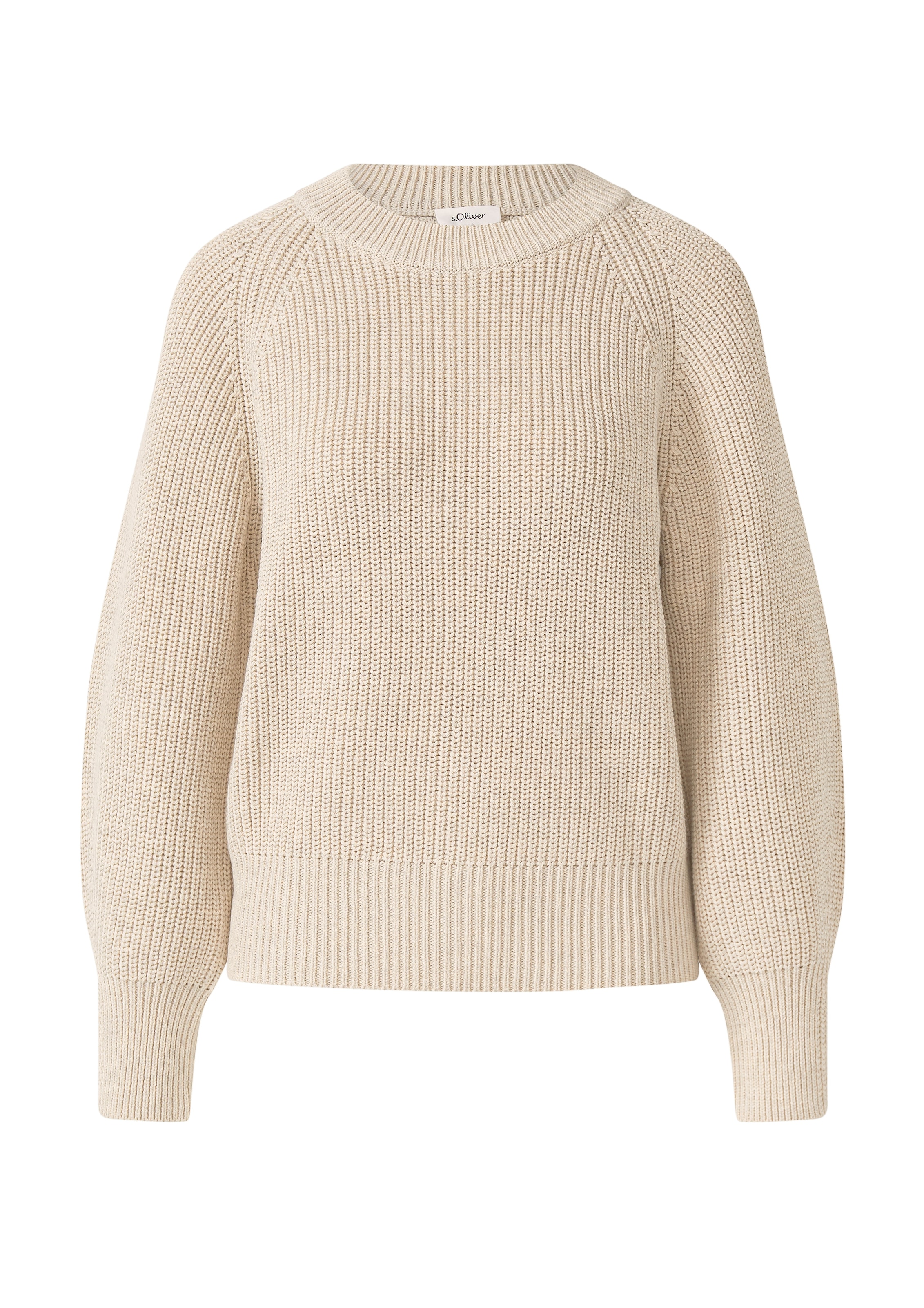 s.Oliver Strickpullover mit Raglanärmeln