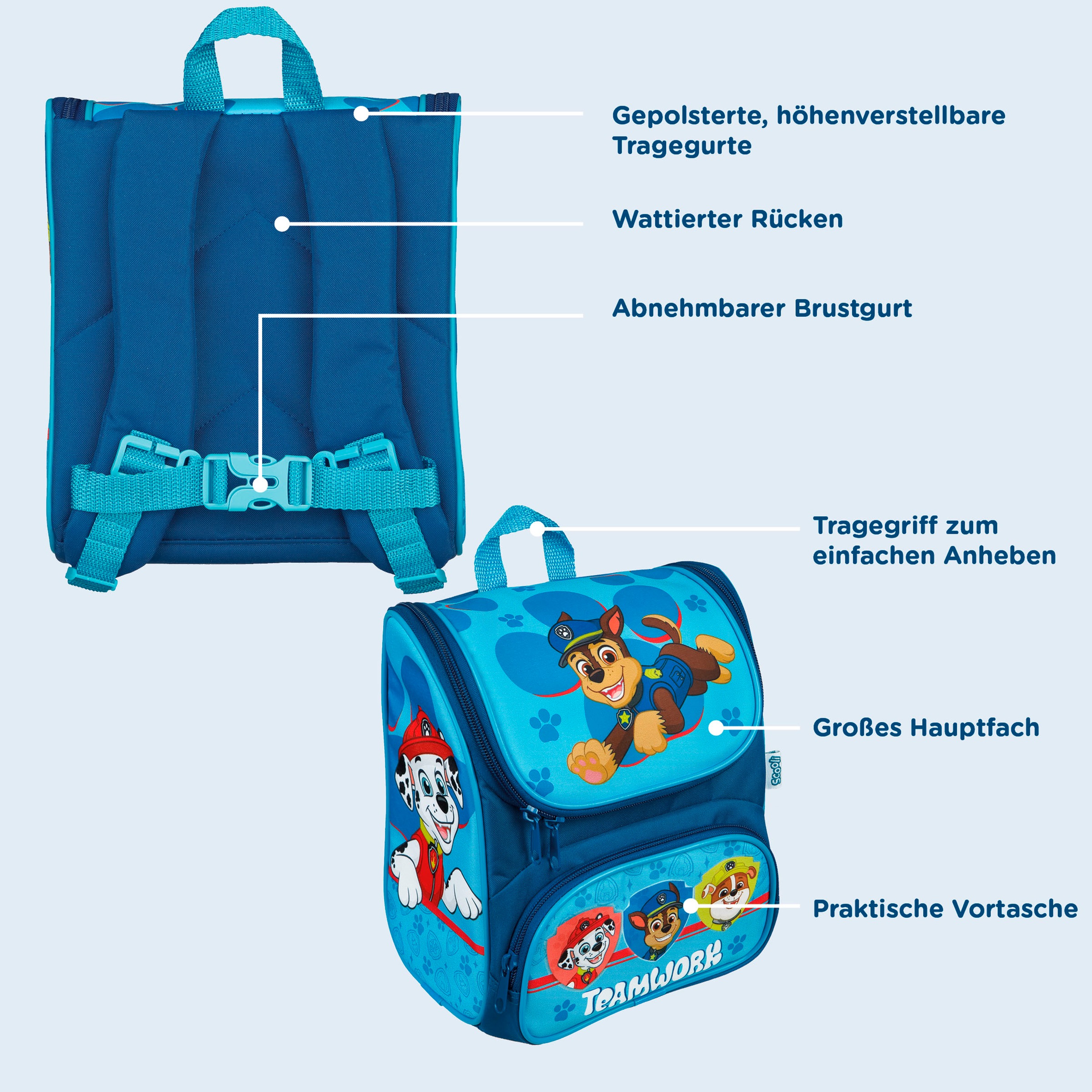 Scooli Vorschulranzen »Cutie, Paw Patrol«