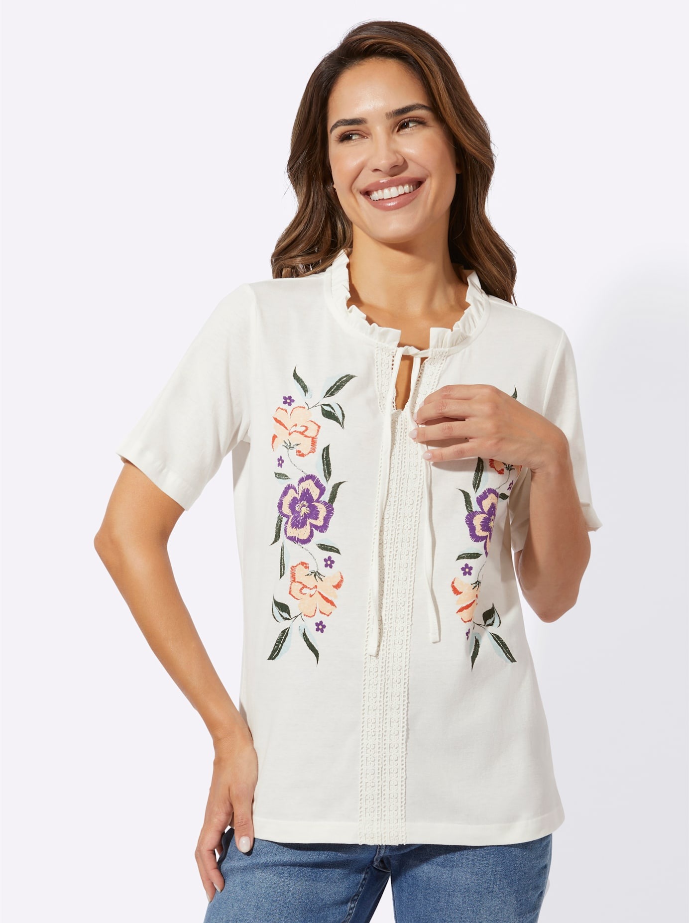 Classic Basics Kurzarmshirt »Tunikashirt«, (1 tlg.)