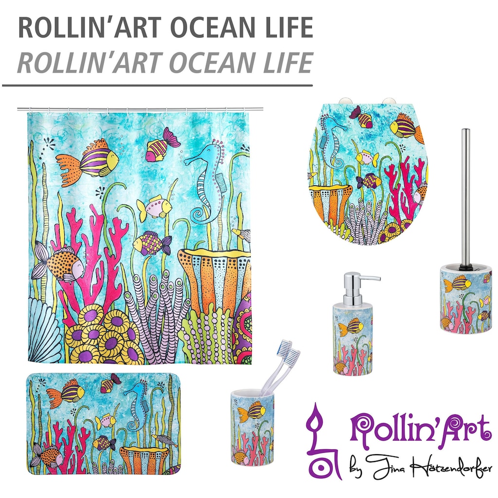 WENKO Seifenspender »Rollin'Art Ocean Life«
