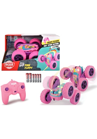 Dickie Toys RC-Monstertruck »Pink Flippy; 2,4 GHz«, mit Licht, Rotations- und... kaufen