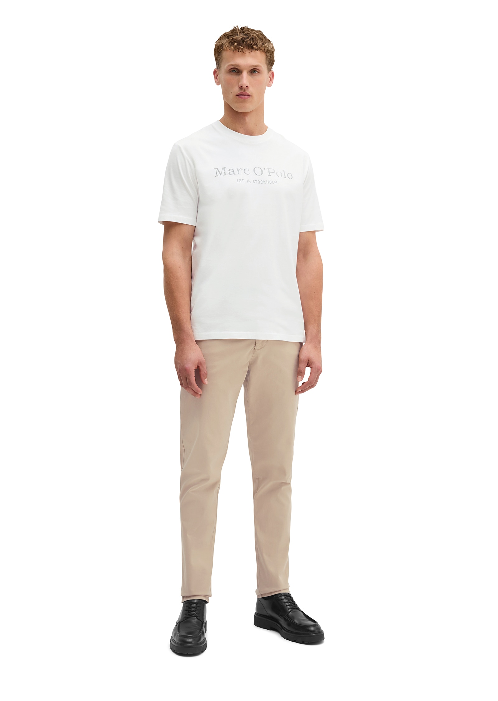 Marc O'Polo T-Shirt klassisches Logo-T-Shirt