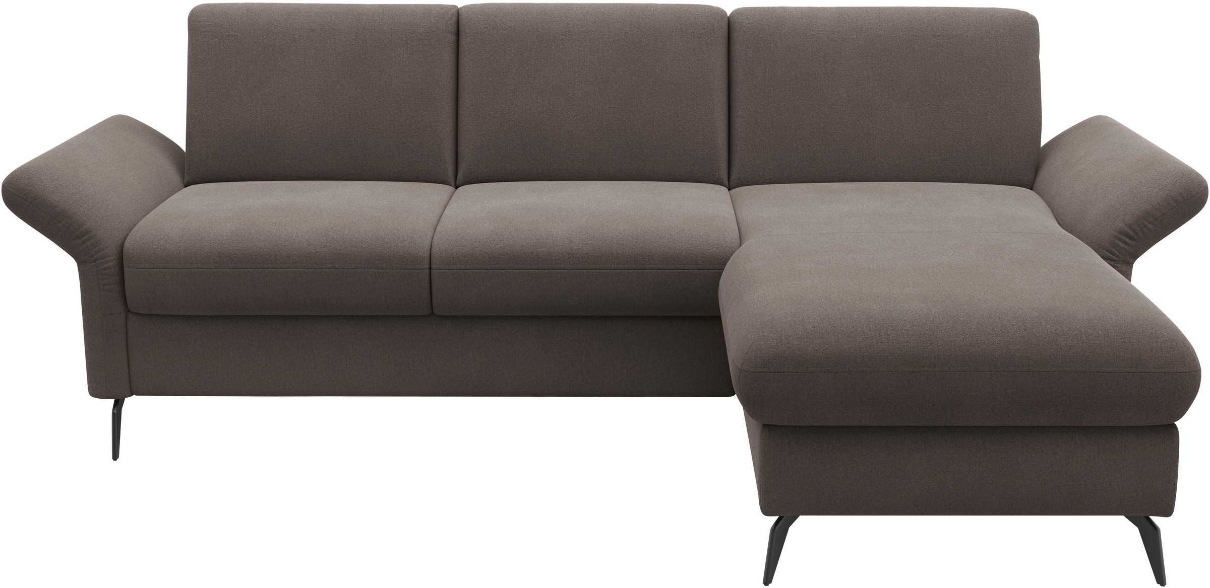 Home affaire Ecksofa »Rochelle«, wahlweise mit Bettfunktion, Bettkasten und Armteilverstellung