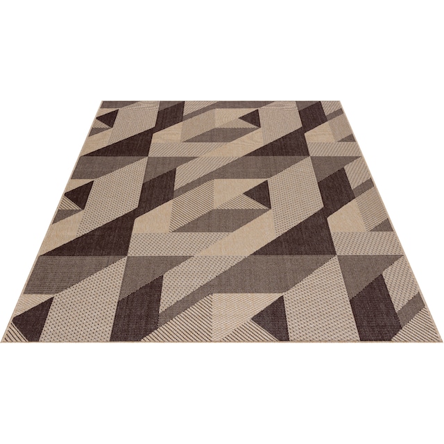 In- affaire Teppich mit geometrischem schmutzabweisend, geeignet Outdoor bei rechteckig, Muster, »Borfin«, Home bestellen und OTTO
