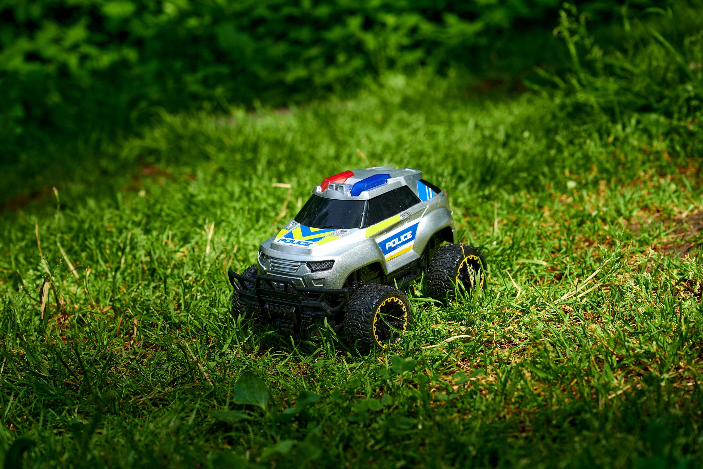 Dickie Toys RC-Monstertruck »Police Offroader RC; 2,4 GHz«, mit Licht und Sound