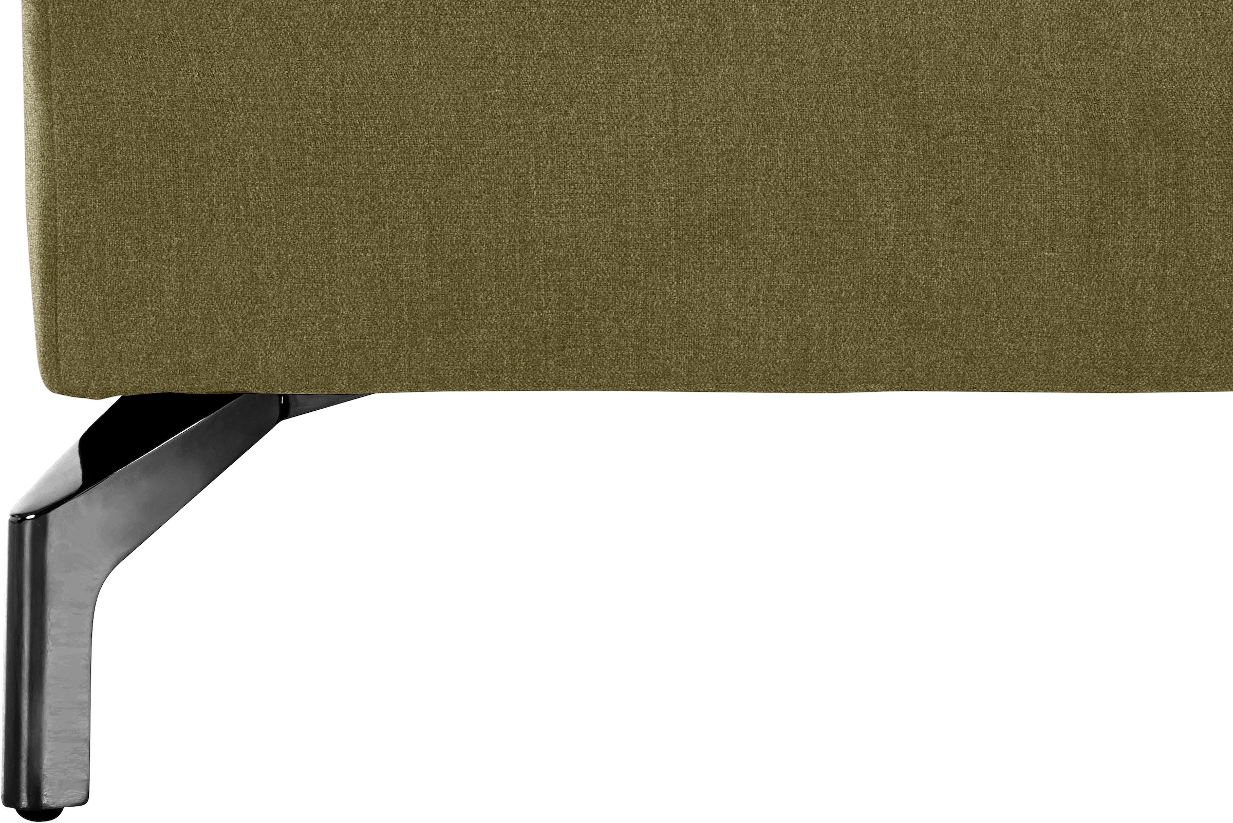 sit&more Hocker »Brisbane«, Fußhöhe 12 cm, mit Federkern und Klappfunktion