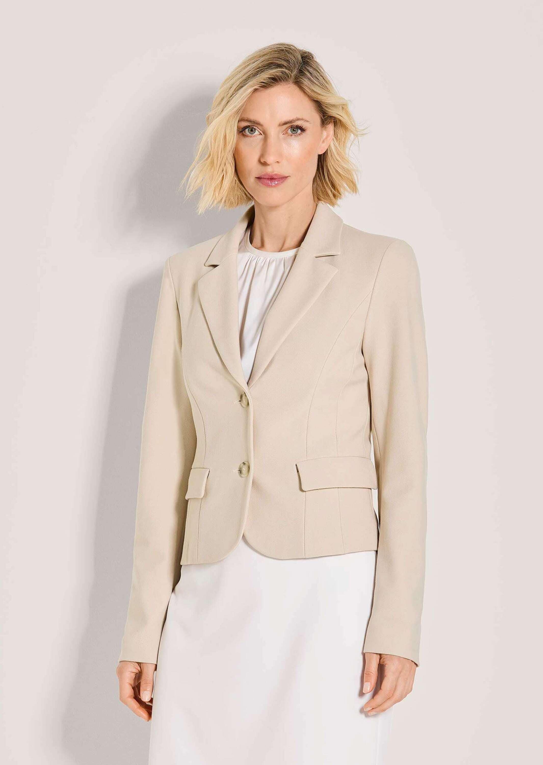 MADELEINE Jackenblazer »Blazer Moderner Kurzblazer mit Reverskragen«