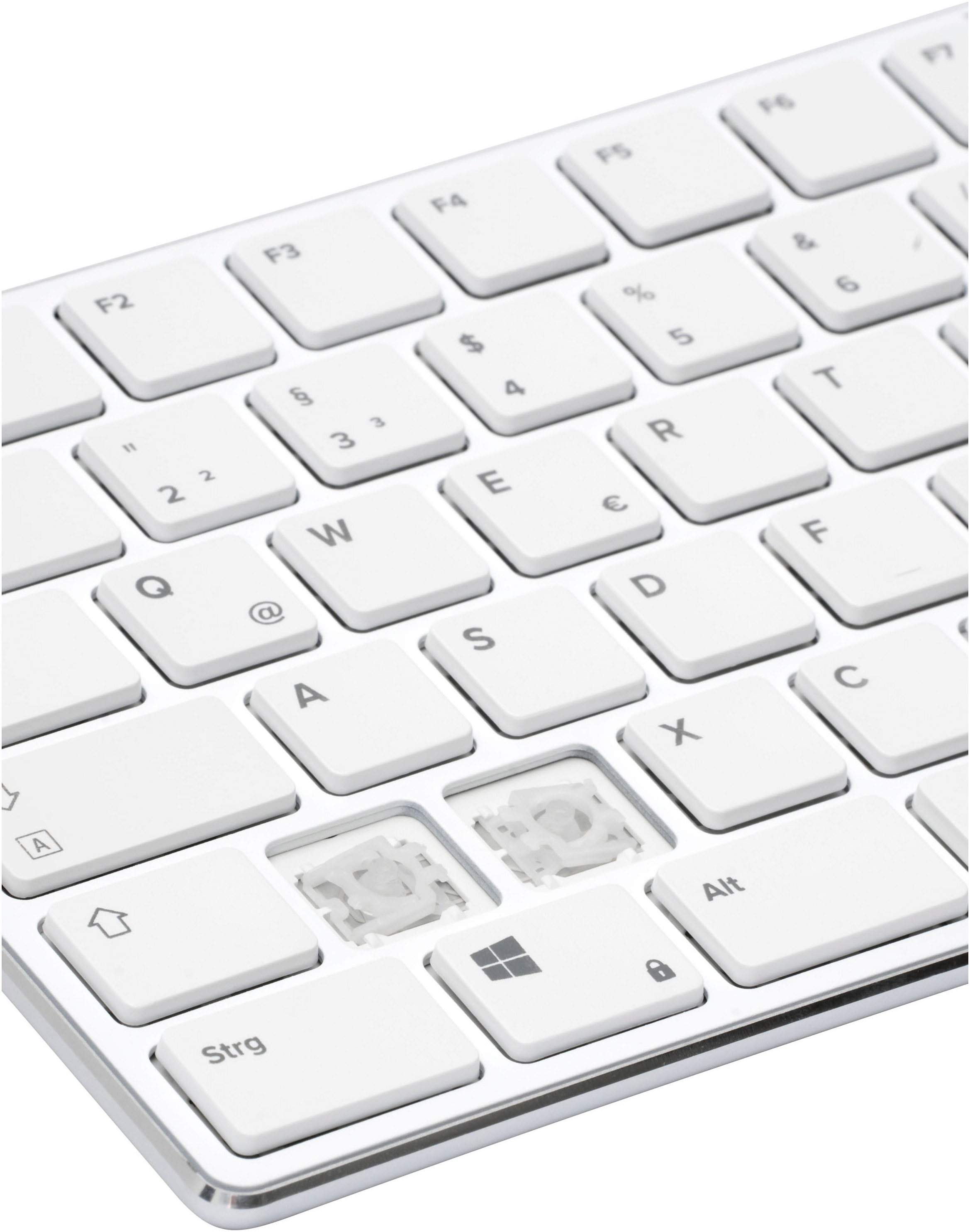 Speedlink Slimline-Tastatur »RIVA Slim Metal Scissor«, (Antirutsch-Füße-Fn-Tasten-Ziffernblock-Funktionstasten)
