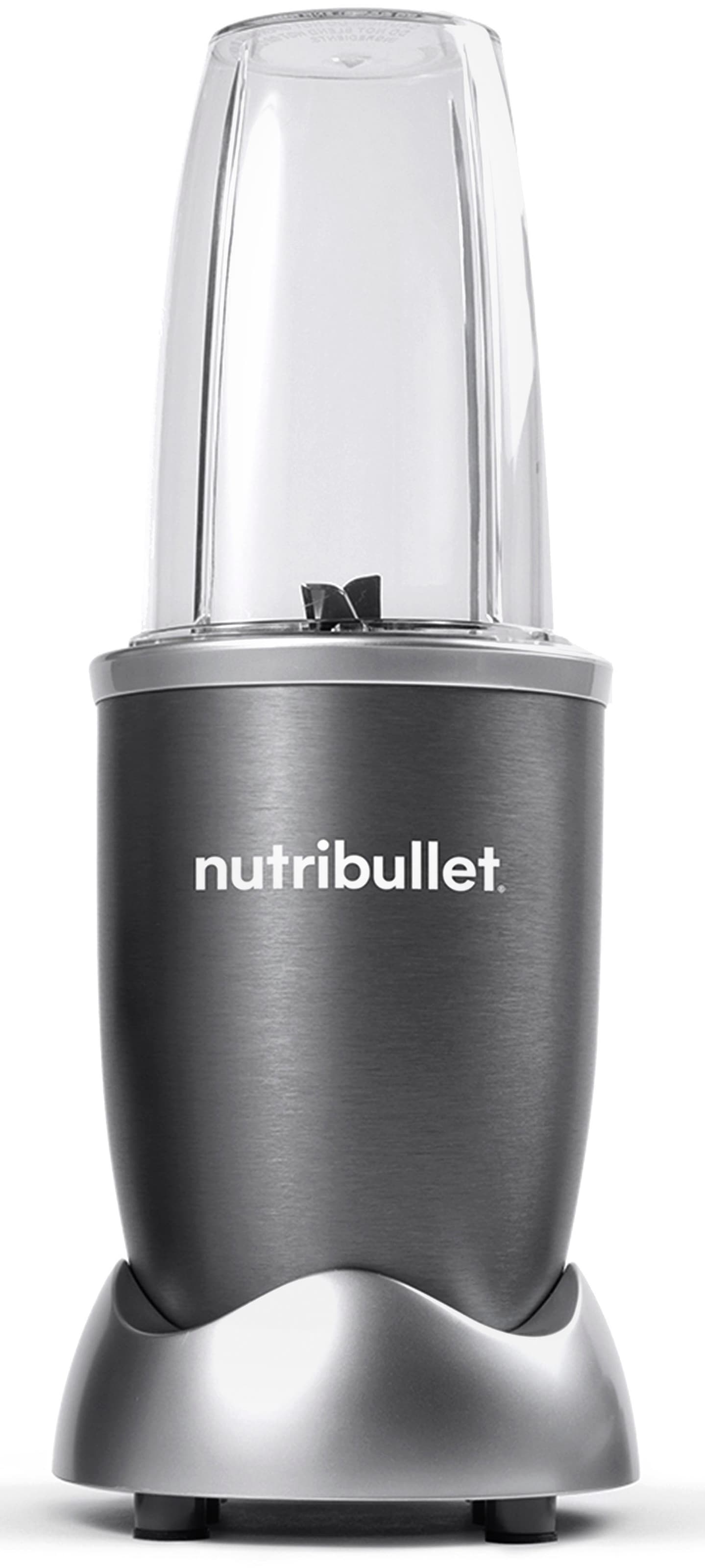 nutribullet Smoothie-Maker »NB606DG«, 600 W, Standmixer, Multifunktionsmixer inkl. 2 Trinkbecher, Dunkelgrau