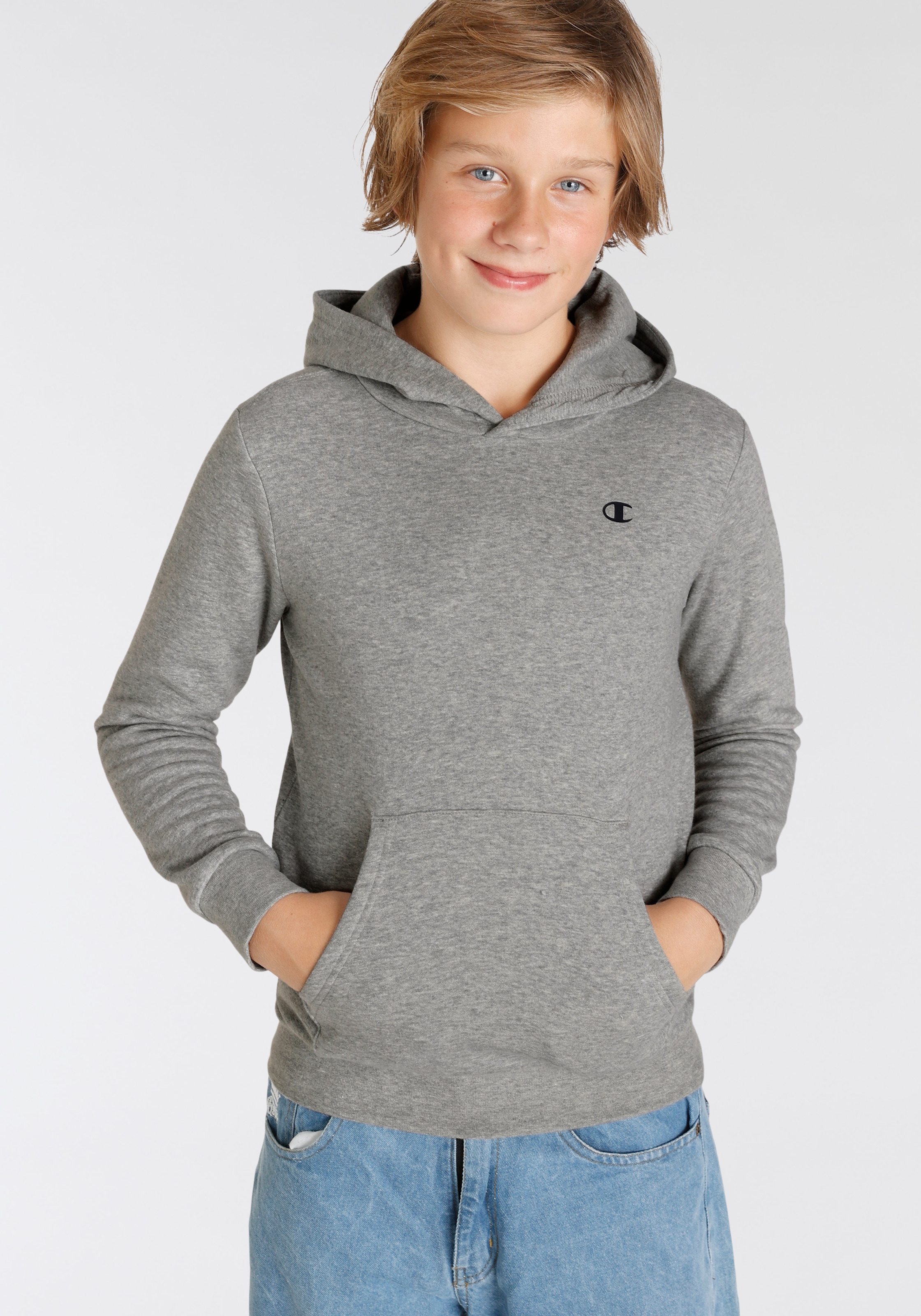 Champion Sweatshirt »Basic Hooded Sweatshirt Kinder« Shop im OTTO - für Online
