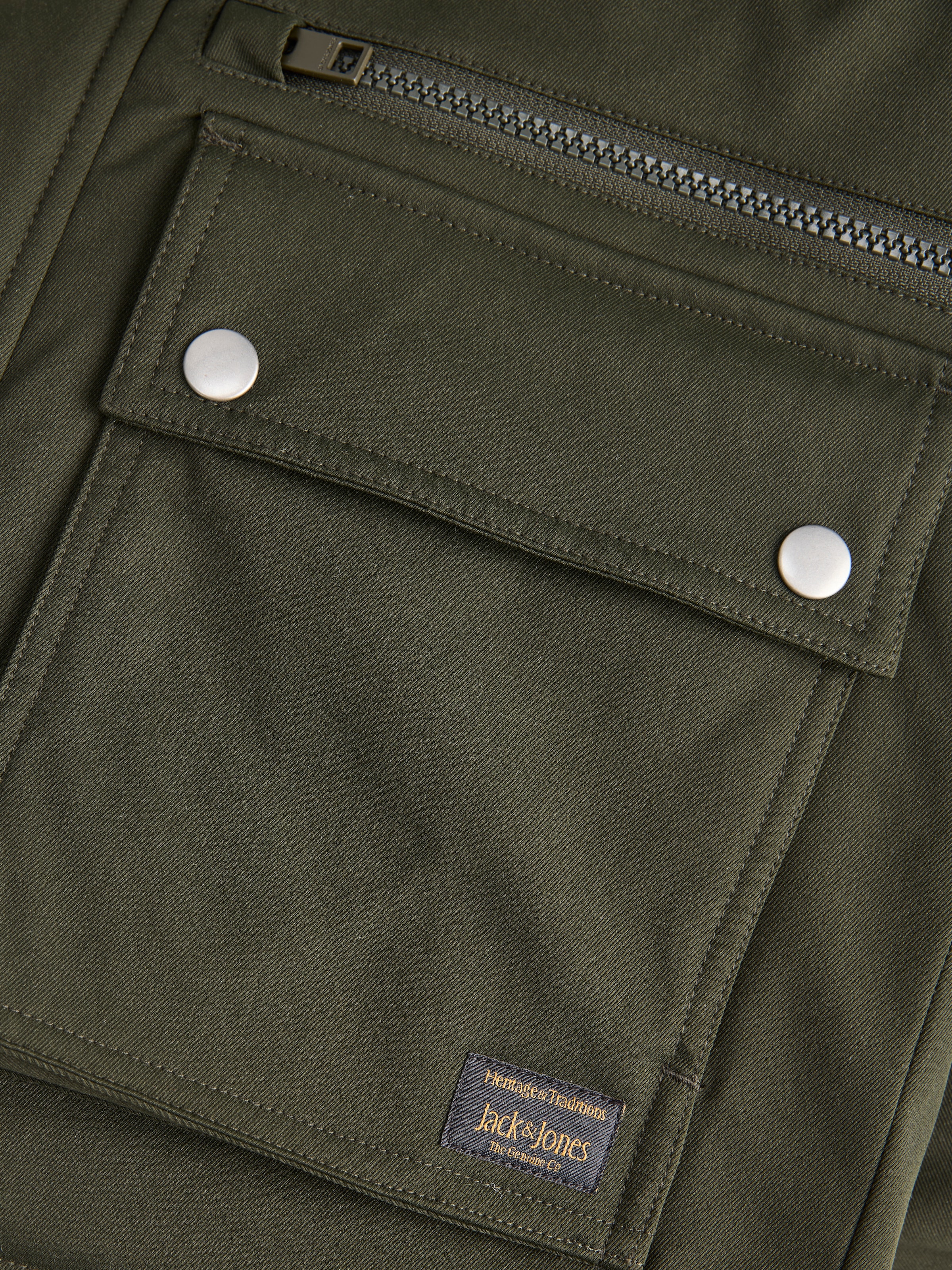 Jack & Jones Junior Parka »JJEWOLF PARKA JACKET SN JNR« mit Kapuze Kunstfaser, normal geschnitten