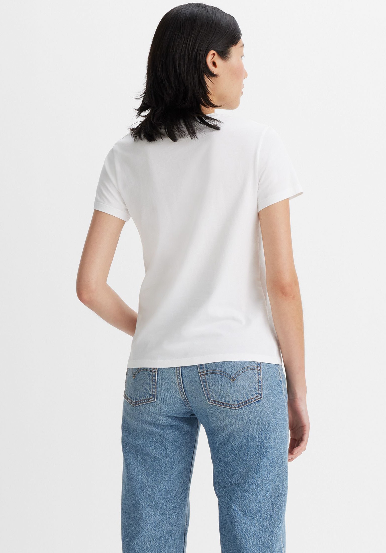 Levi's® T-Shirt »Mini-Logo«, (Packung, 2 tlg.), mit kleiner Markenlogo-Stickerei auf der Brust