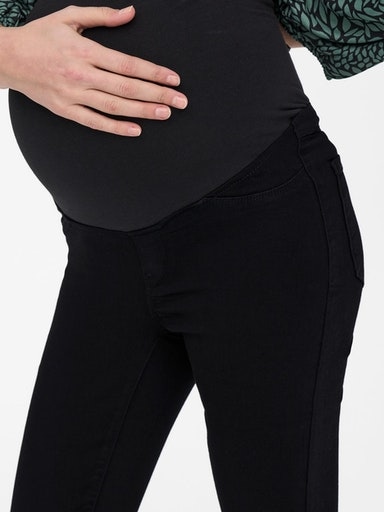 ONLY MATERNITY Umstandsjeans »OLMRAIN REG SK JEGGING BLACK DNM NOOS«