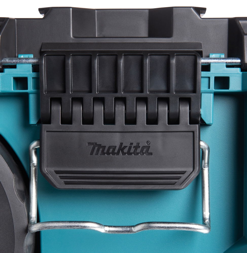 Makita Werkzeugtrolley »MAKTRAK  L »P-91001« max. 113 kg, 81,9 L, 23 cm Ø Räder, Gecko-Grip« Effizientes Be- und Entladen mit dem MAKTRAK Koffer Sortiment