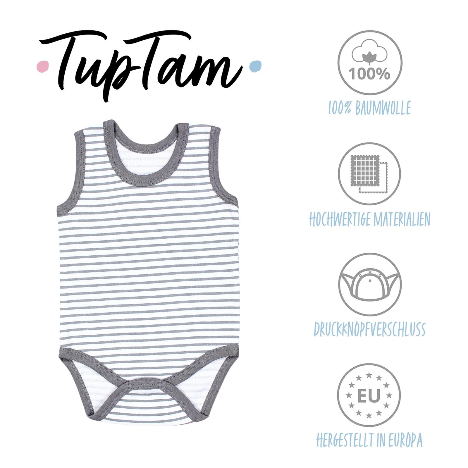 TupTam Body »Body Baby Jungen Achselbody 5er Pack«