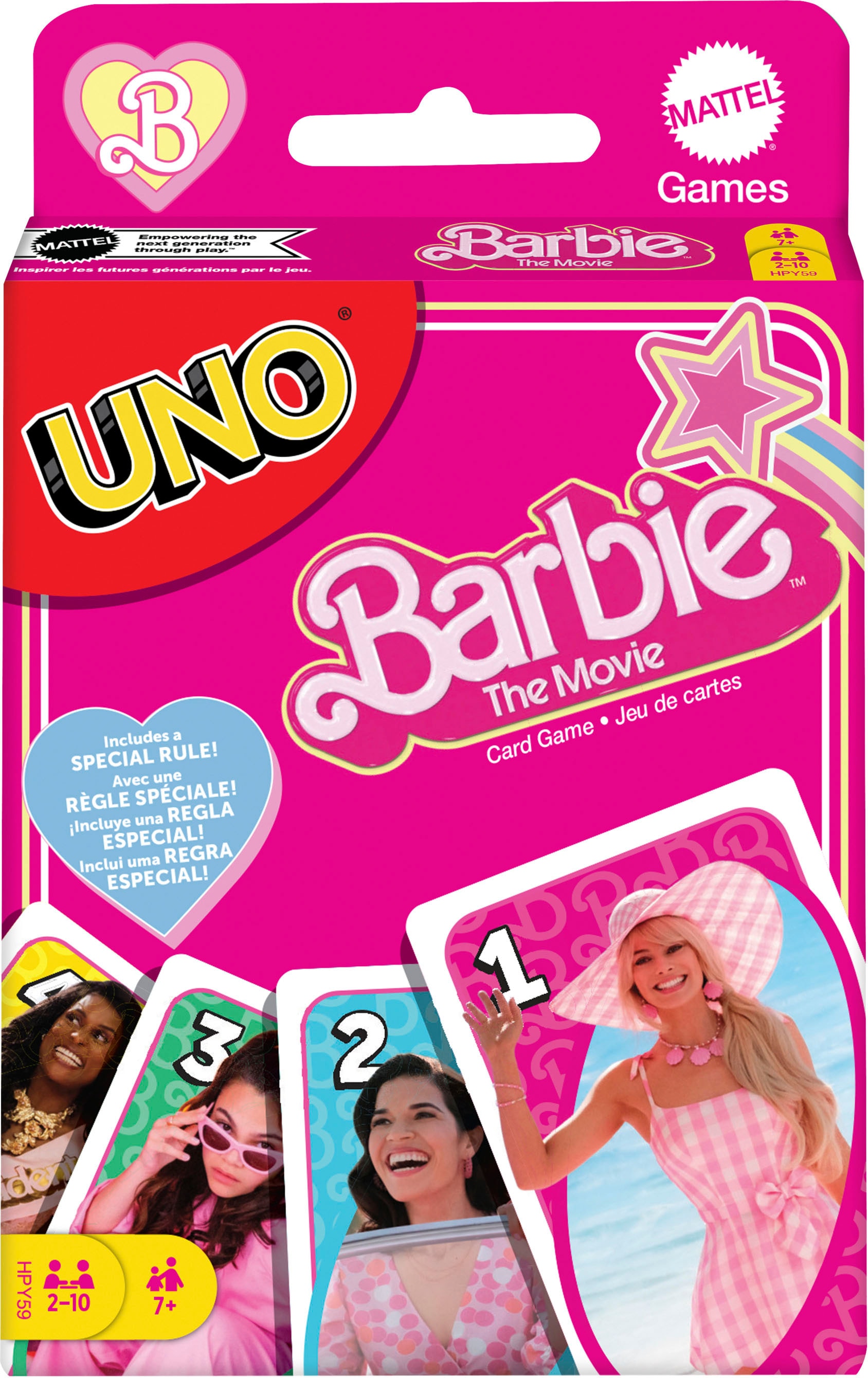 Spiel »UNO Barbie The Movie zum Spielfilm«