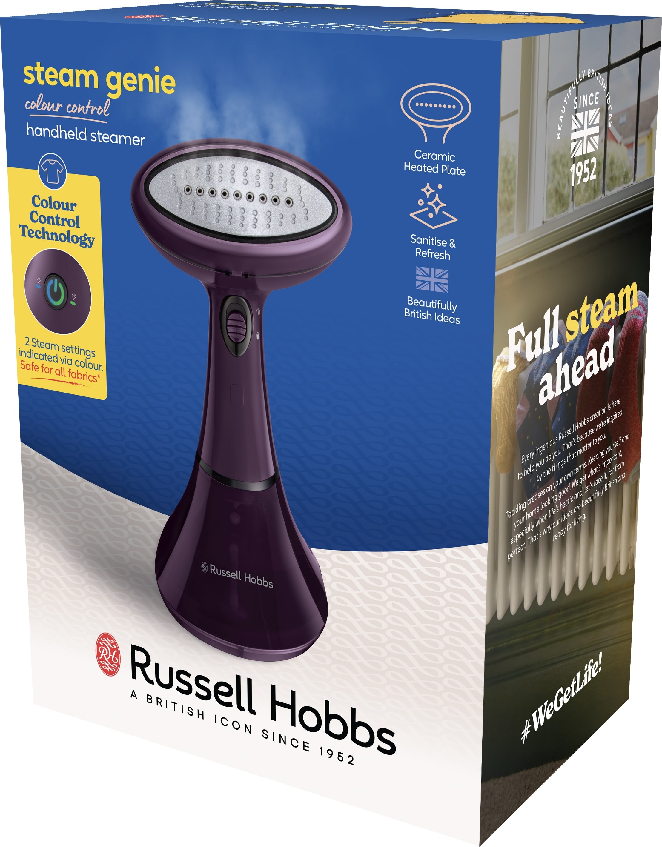 RUSSELL HOBBS Dampfbürste »27410-56«, 1800 W