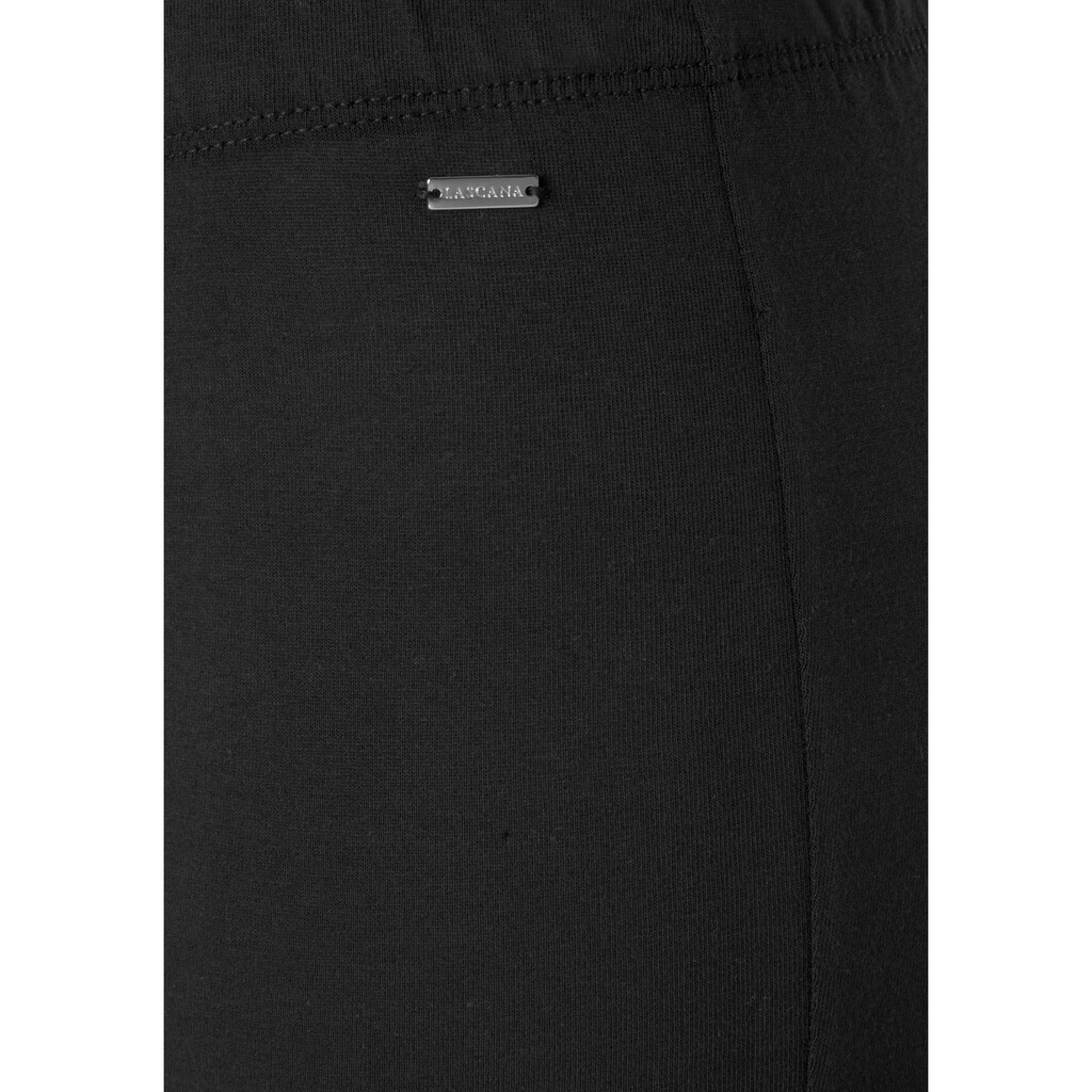 LASCANA Schlafhose, in weicher Stretch-Qualität
