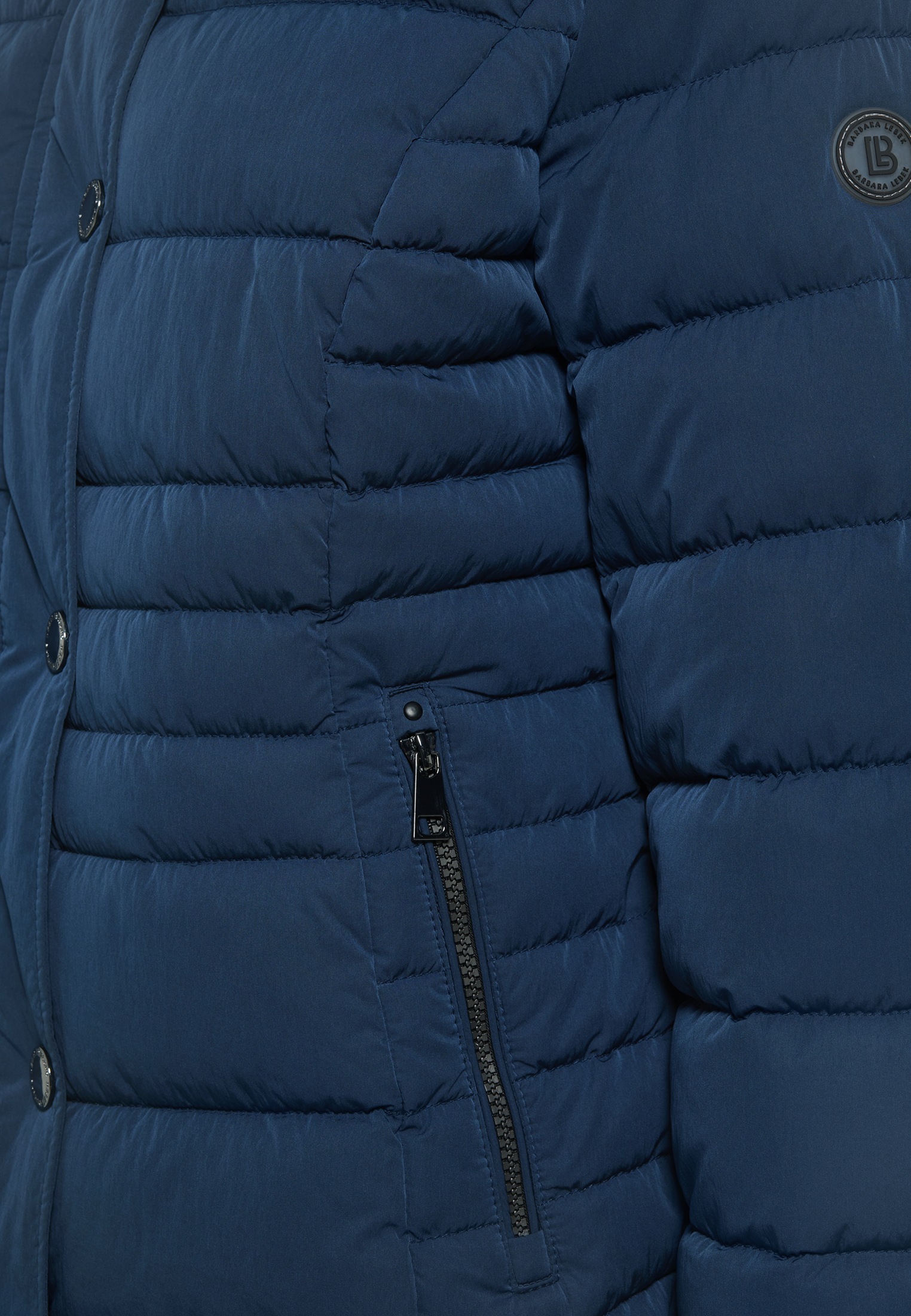 Barbara Lebek Steppjacke, mit Kapuze, mit Kapuze