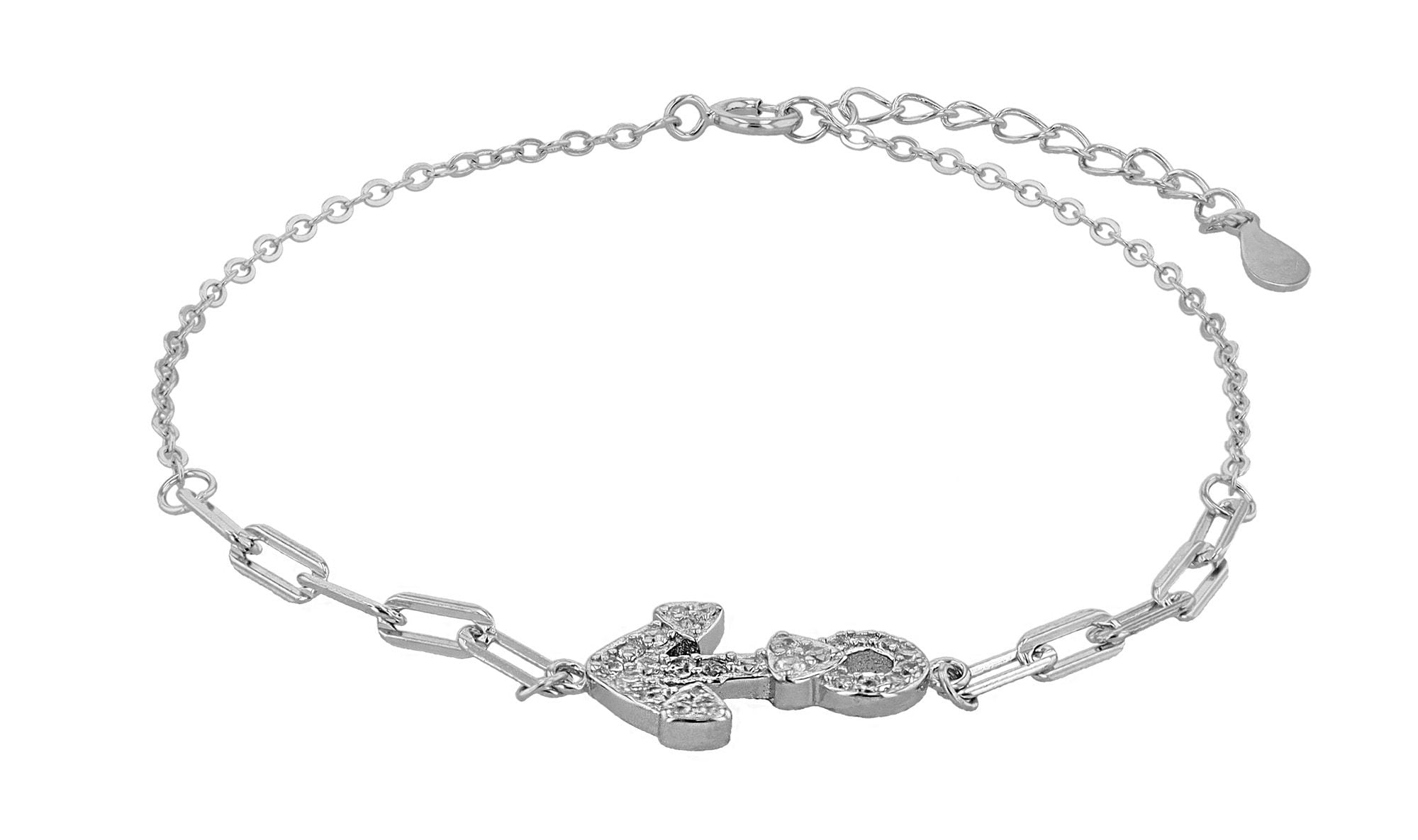 Adelia´s Armband »Damen Armband aus 925 Silber 17+3 cm«