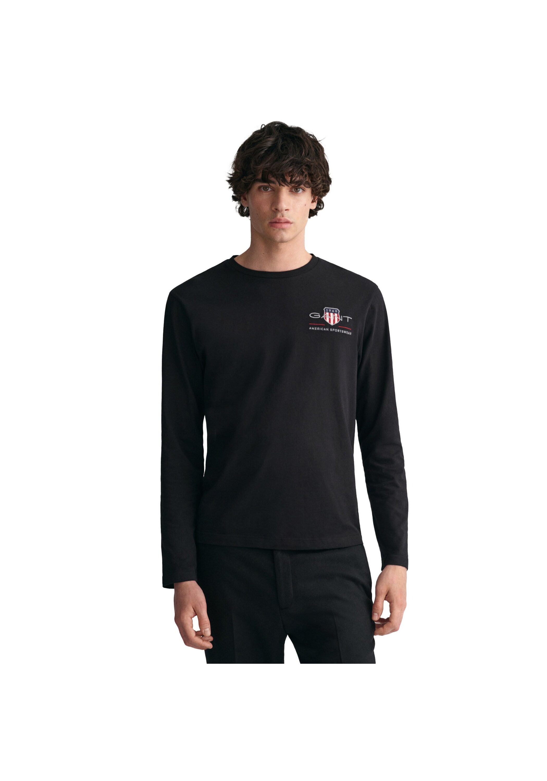 Gant Longsleeve »Longsleeve REGULAR MEDIUM ARCHIVE SHIELD 1er Pack«