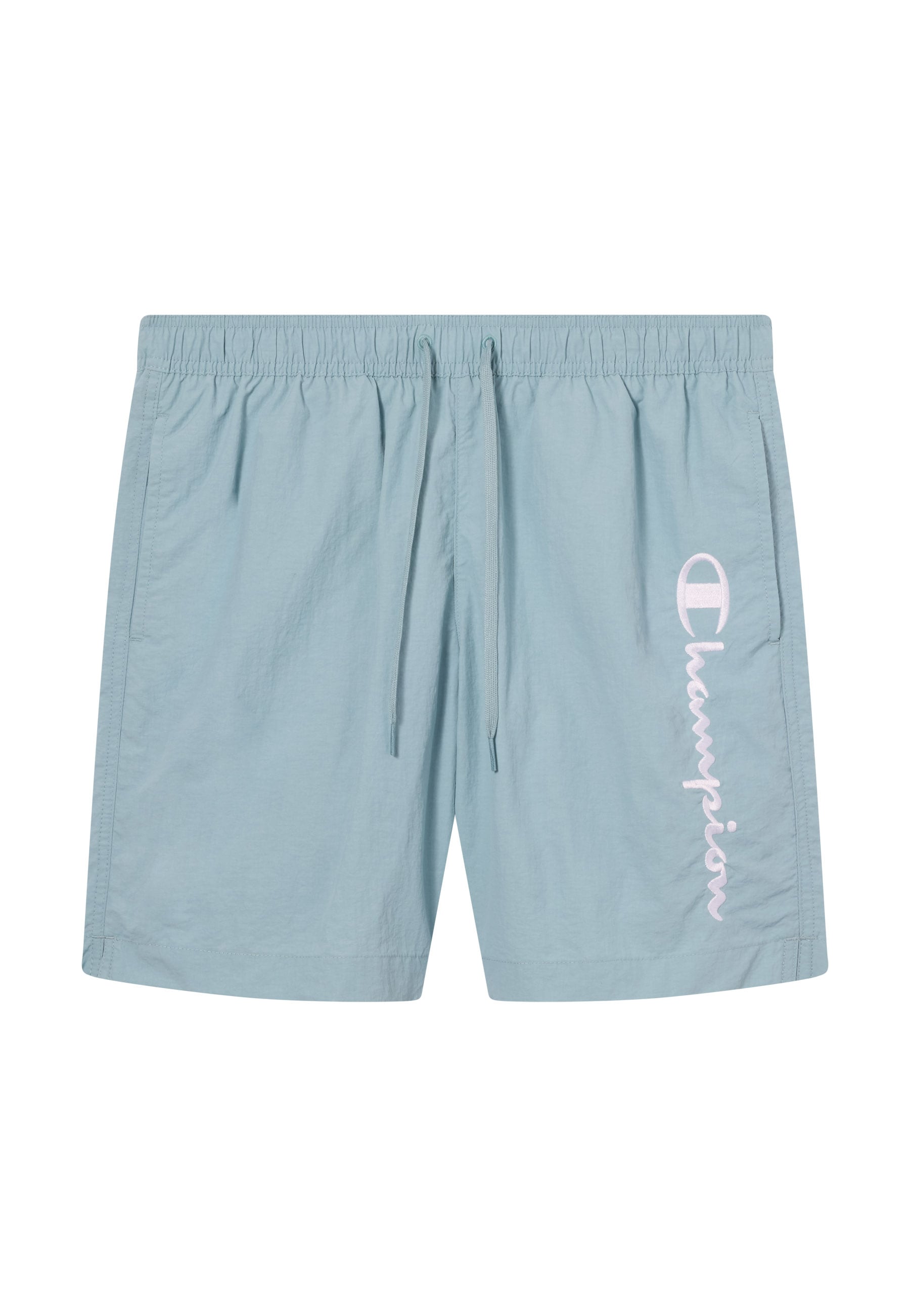 Champion Badeshorts »Beachshort Standard Fit« mit Logostickerei, unifarben, pflegeleicht, schnell trocknend