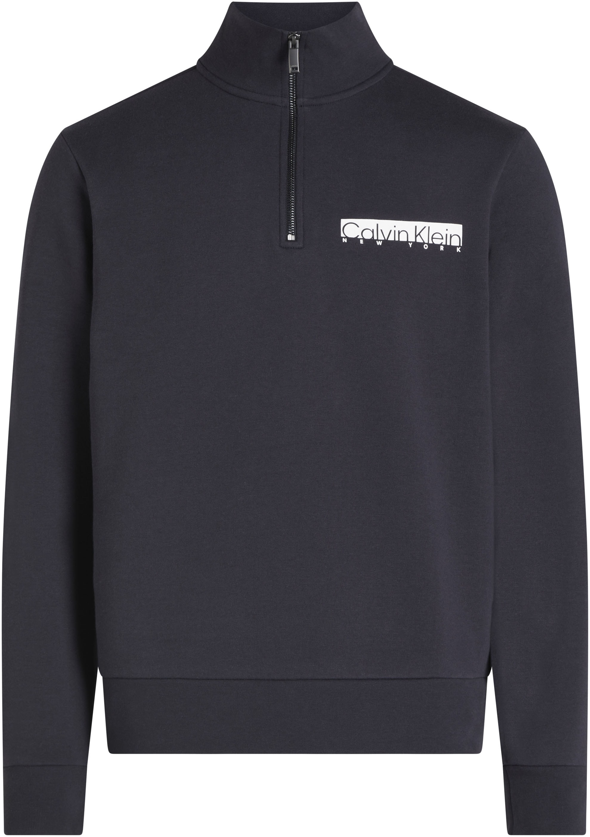 Calvin Klein Sweatshirt »NY CHEST BOX LOGO Q-ZIP«