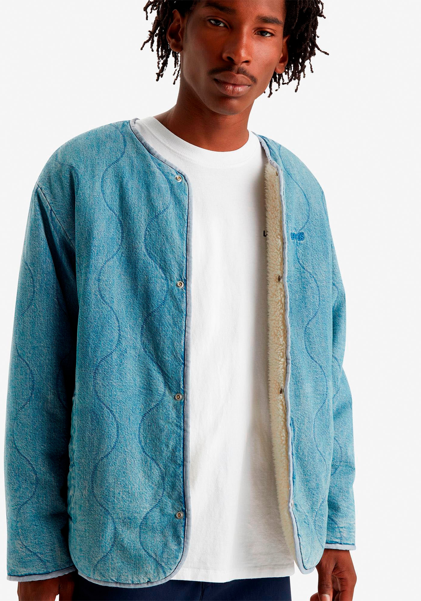 Levi's® Wendejacke »ABBOTTS REV FILLED CARDI G«, flauschige 2-in-1 Jacke