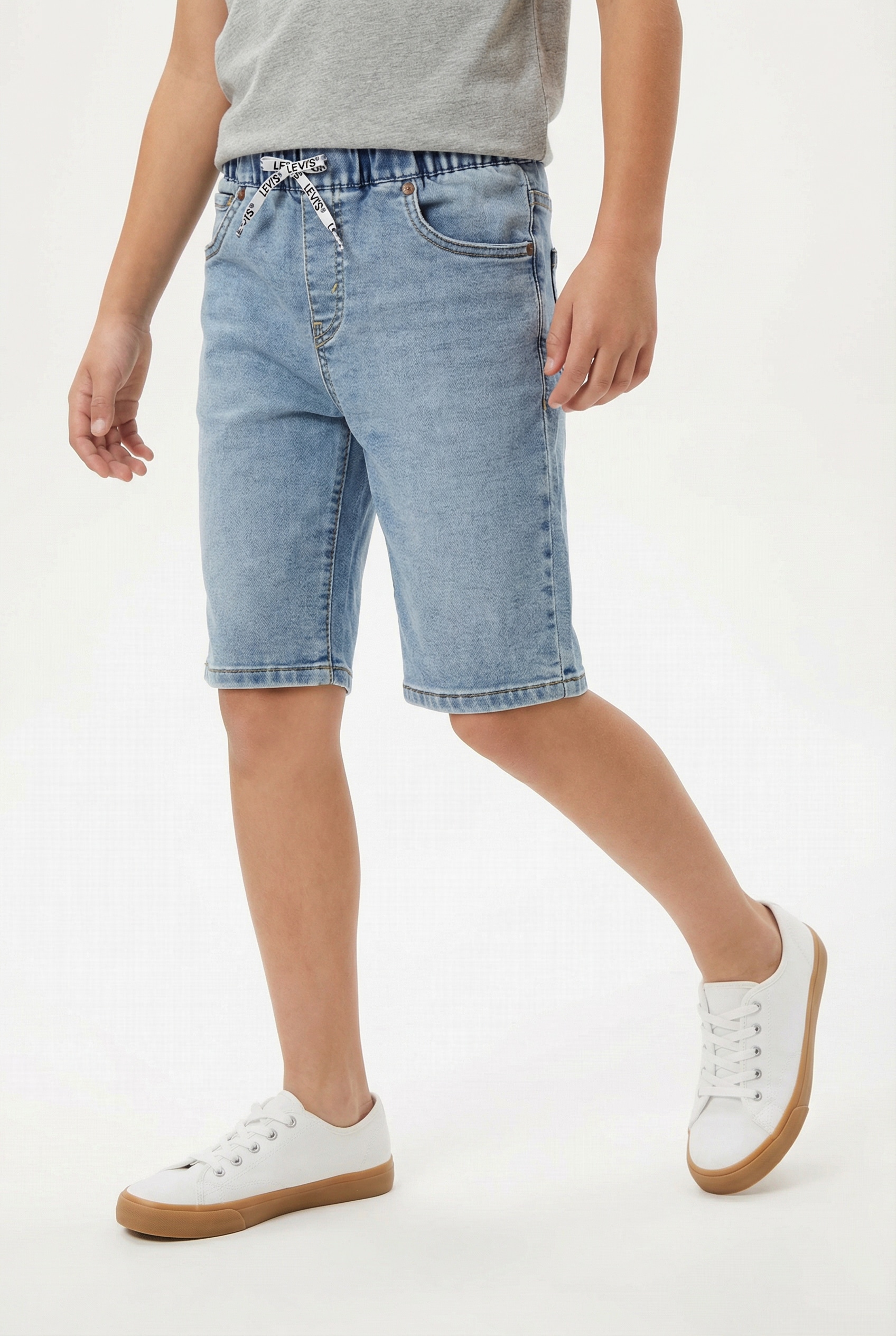 Levi's® Kids Jeansbermudas »LVB SKINNY FIT DOBBY SHORT« for BOYS