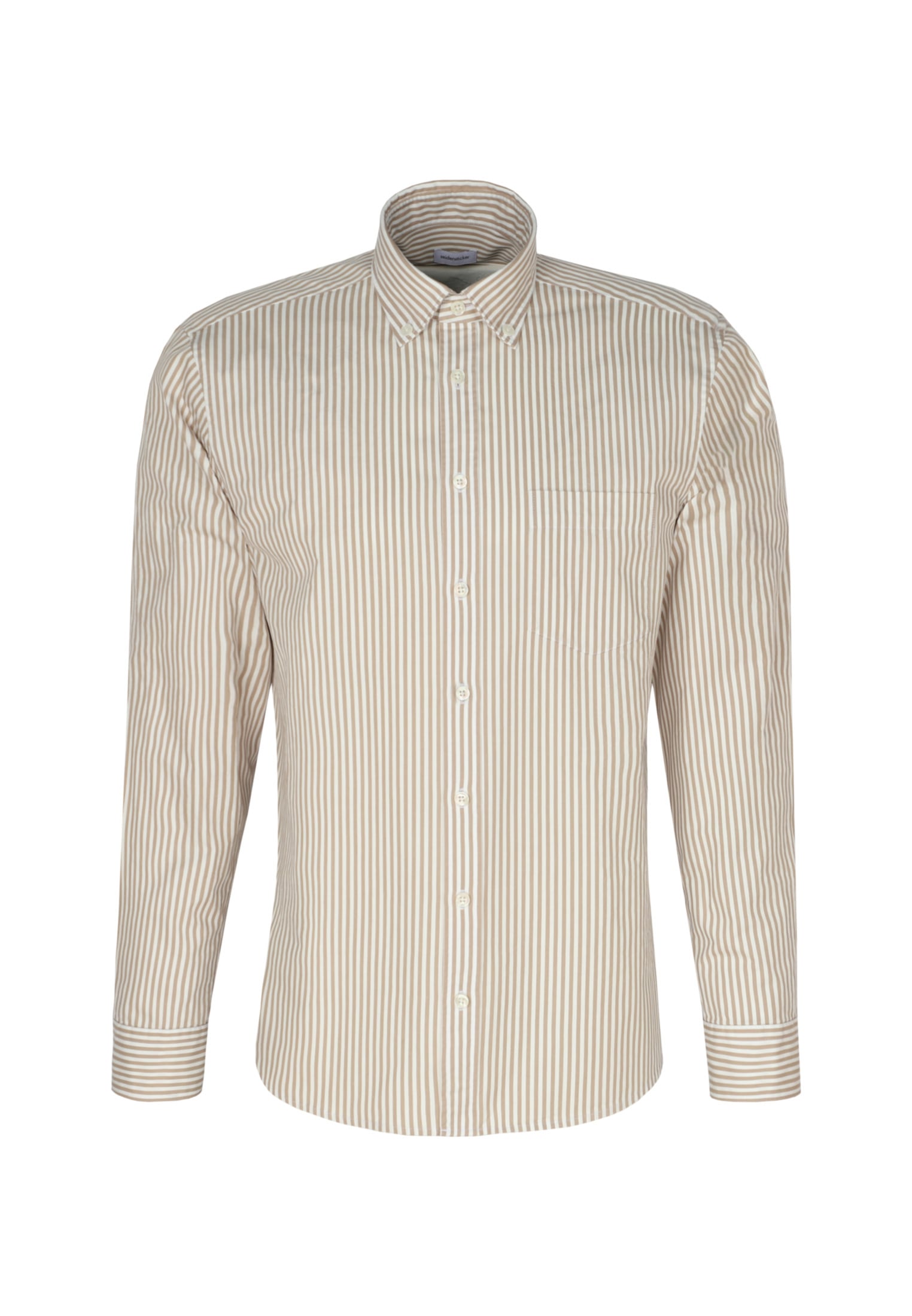 seidensticker Businesshemd »Schwarze Rose«, Regular Langarm Button-Down-Kragen Streifen