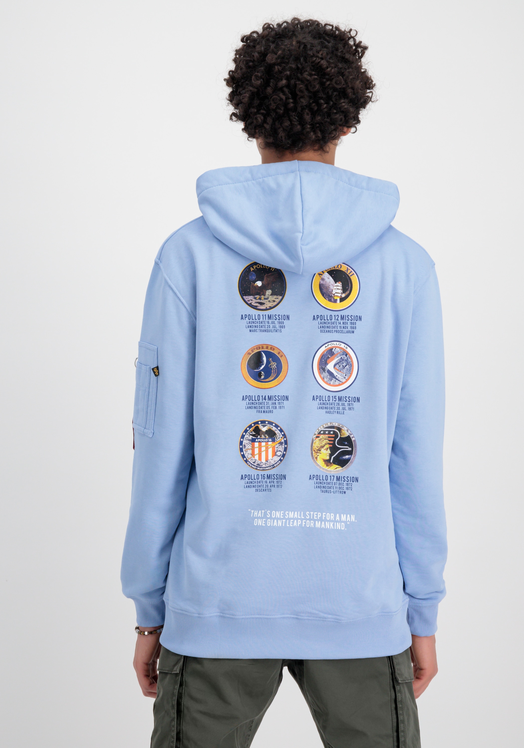 Alpha Industries Hoodie »Alpha Industries Men - Hoodies Apollo Mission Hoodie«
