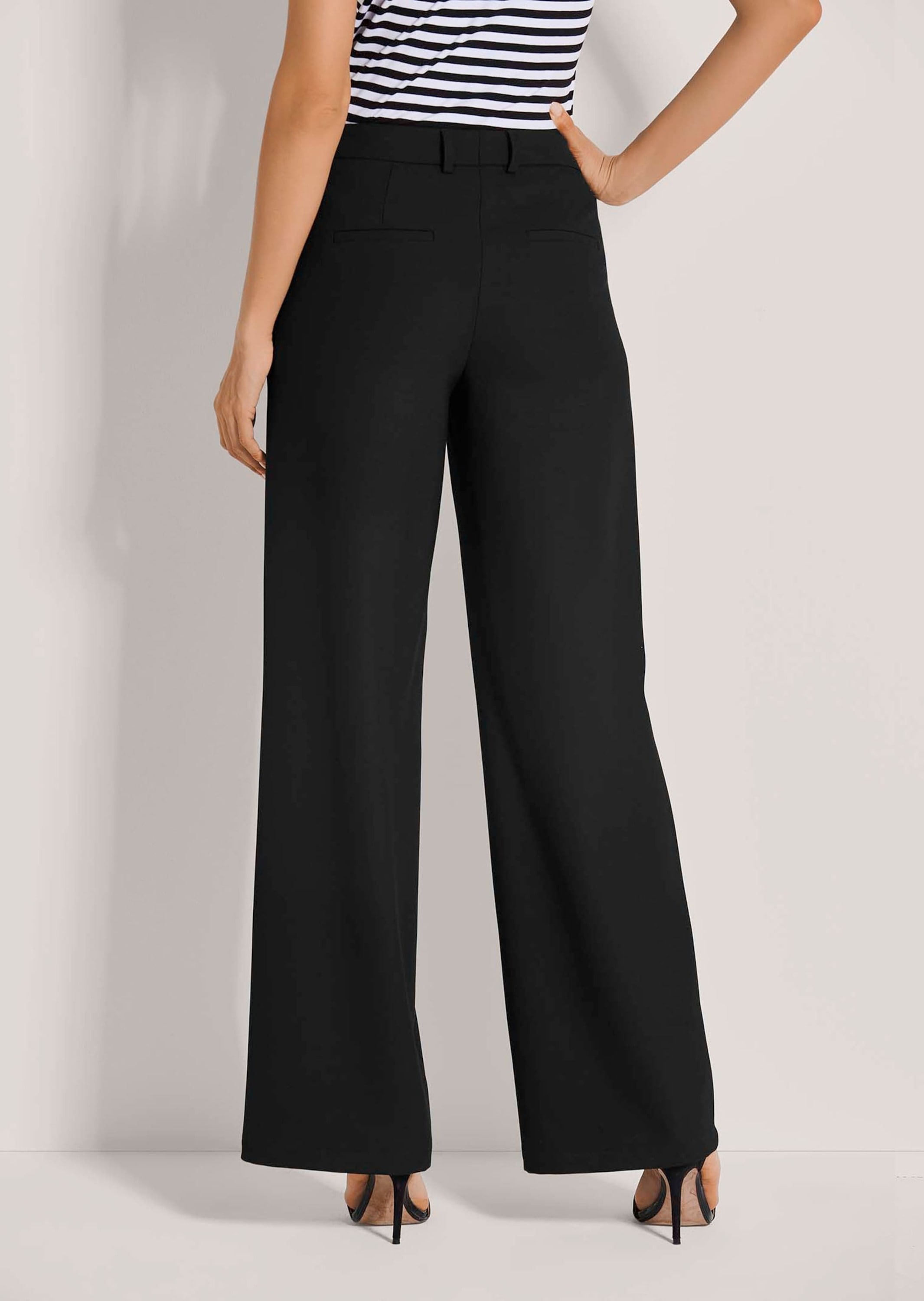 MADELEINE Bügelfaltenhose »Hose Weite Palazzo-Hose mit Bügelfalten«